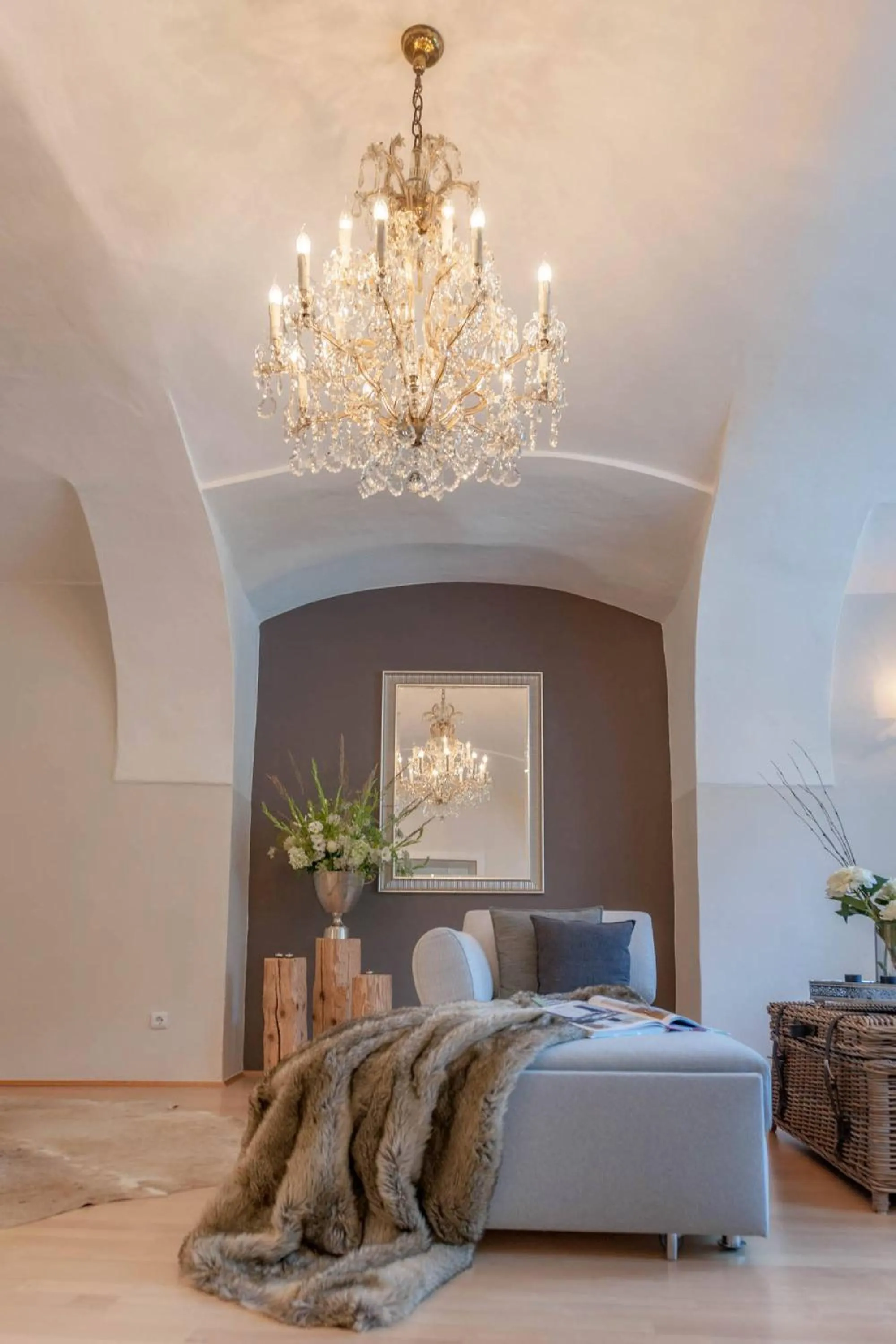 Photo of the whole room, Bed in PASSAU mittendrin