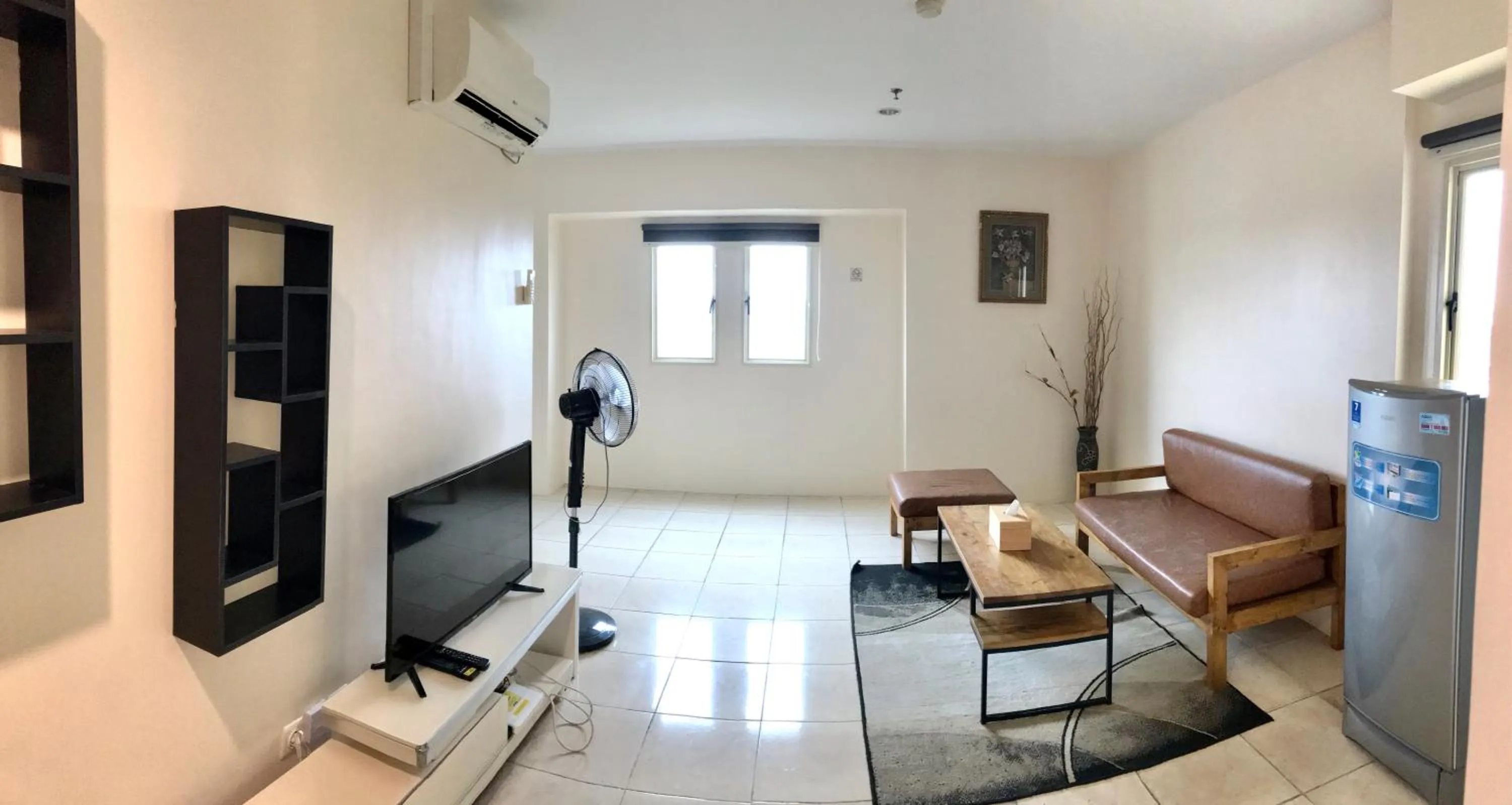 Living room in Queen Victoria Apartment Batam