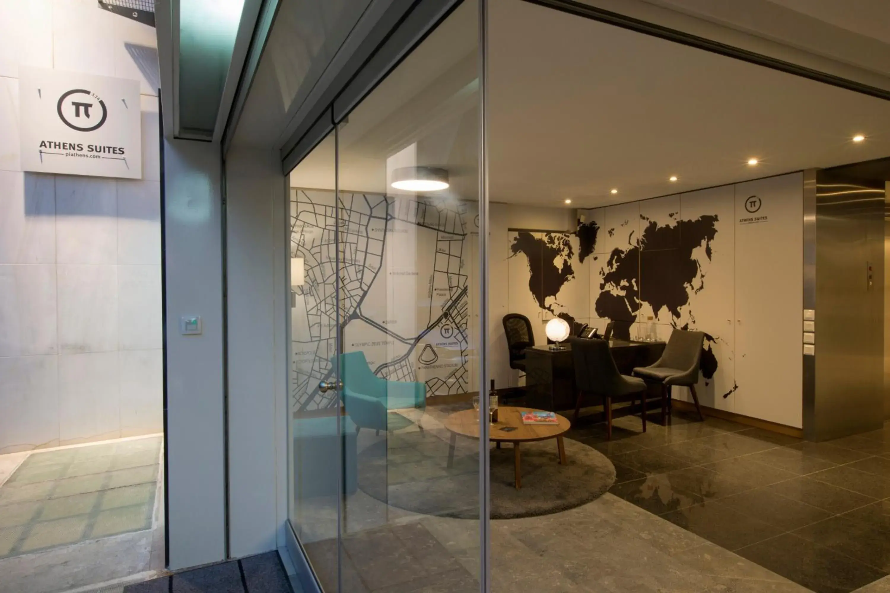 Lobby or reception in Pi Athens Lobby or reception in Pi Athens