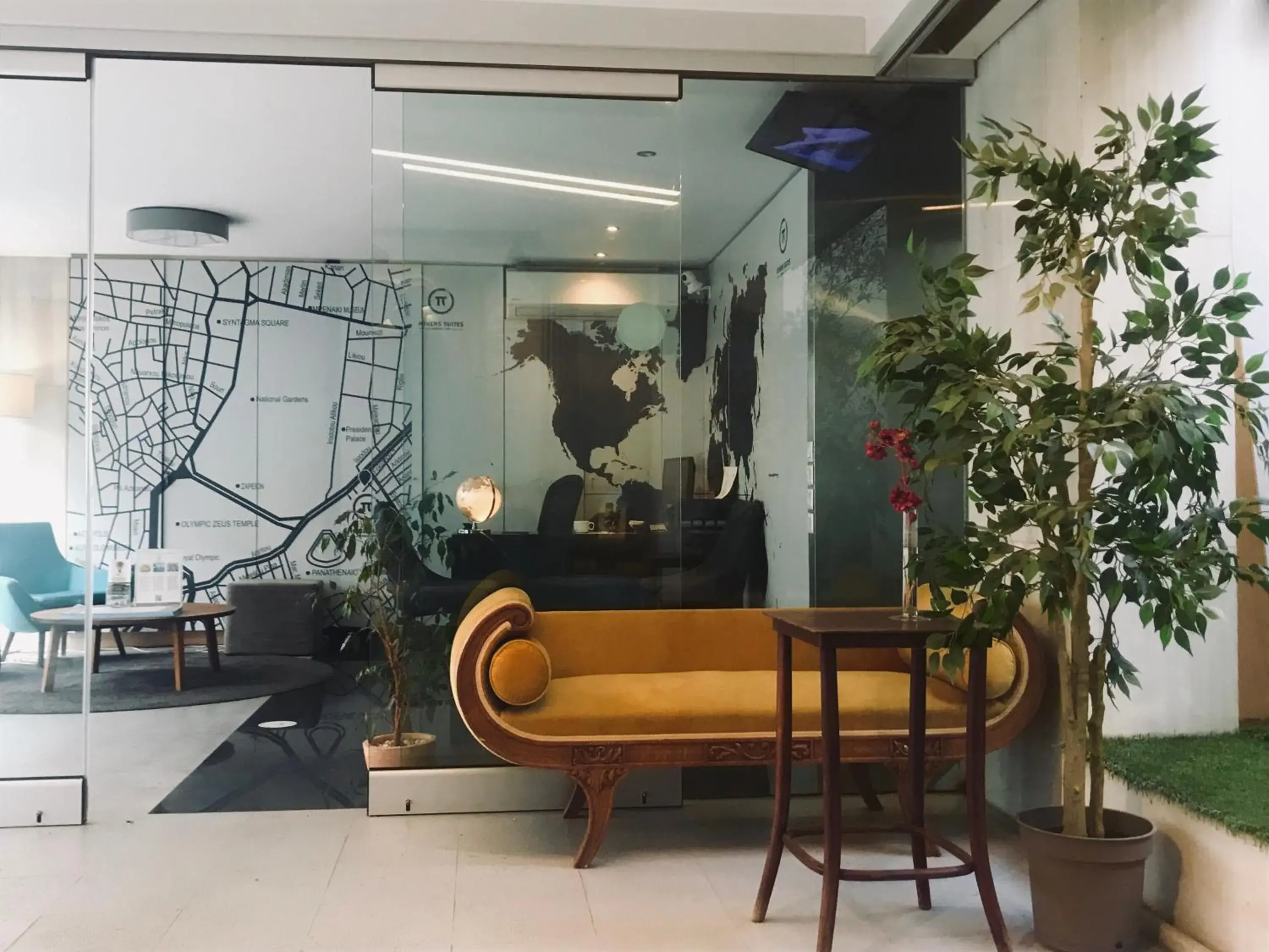 Lobby or reception in Pi Athens Lobby or reception in Pi Athens