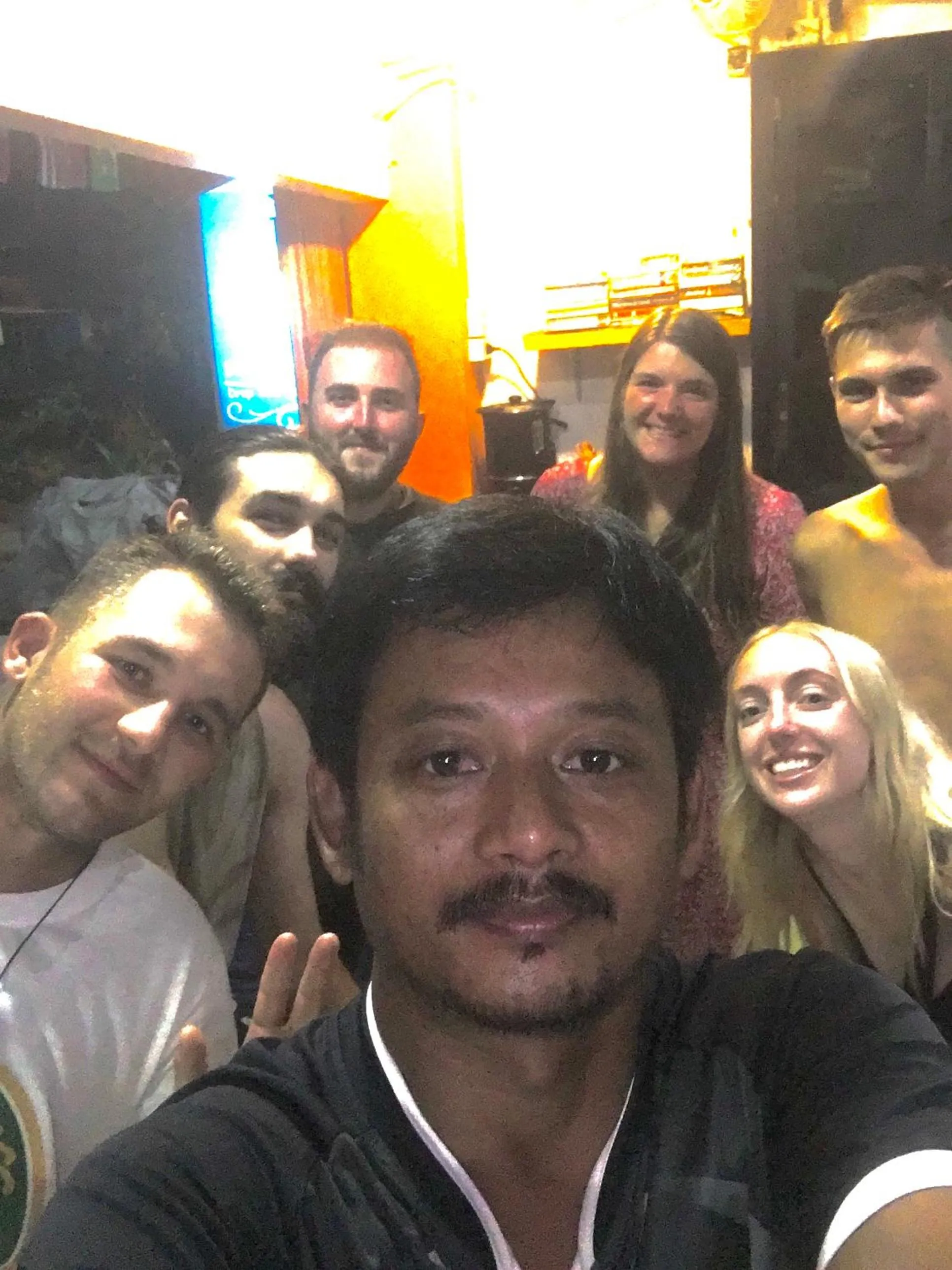 People in Voyagers Hostel