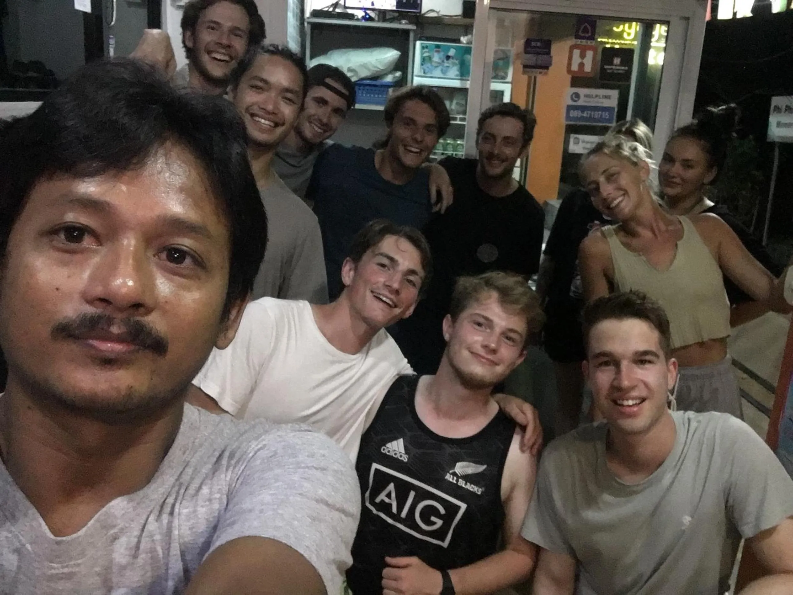 Night in Voyagers Hostel