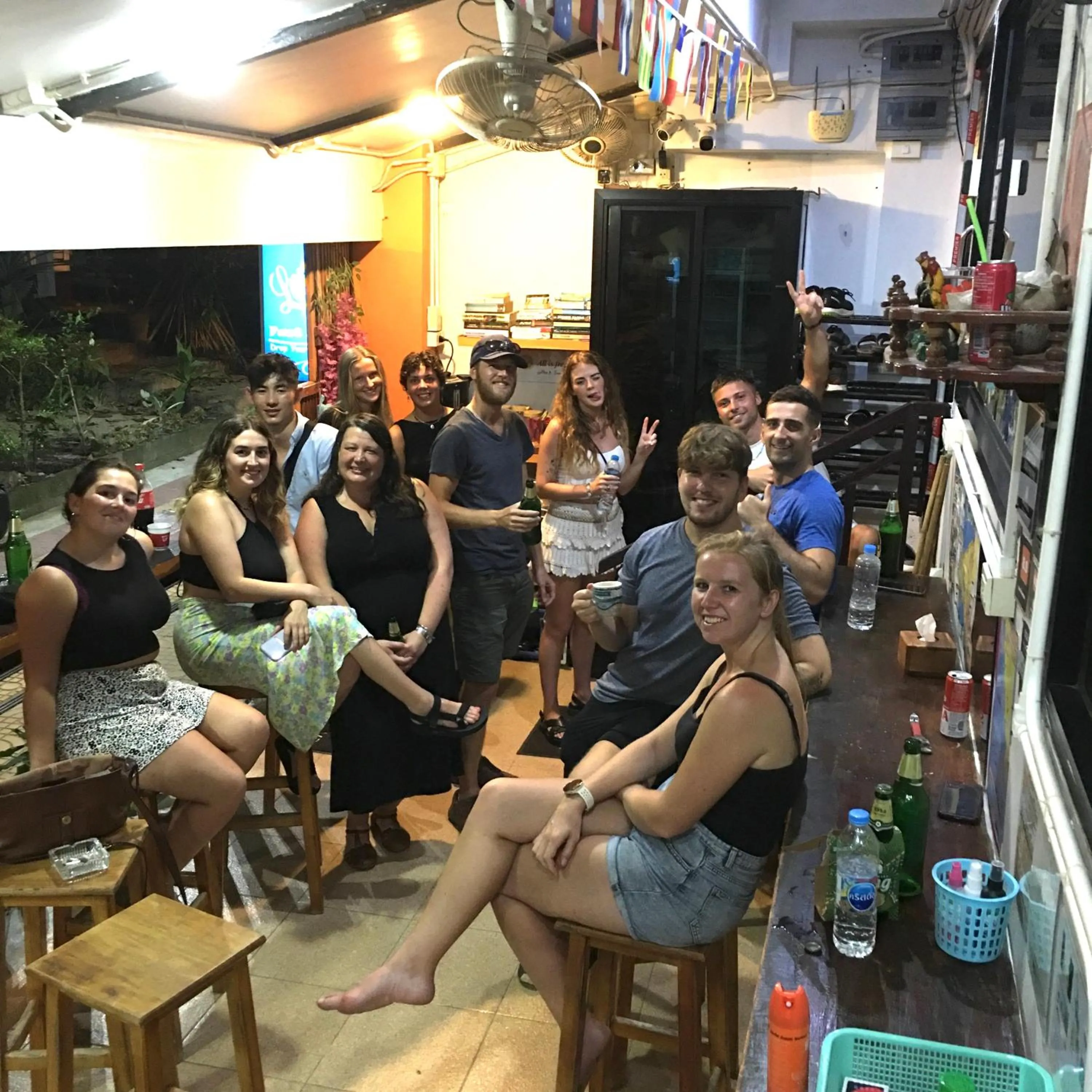 Restaurant/places to eat in Voyagers Hostel