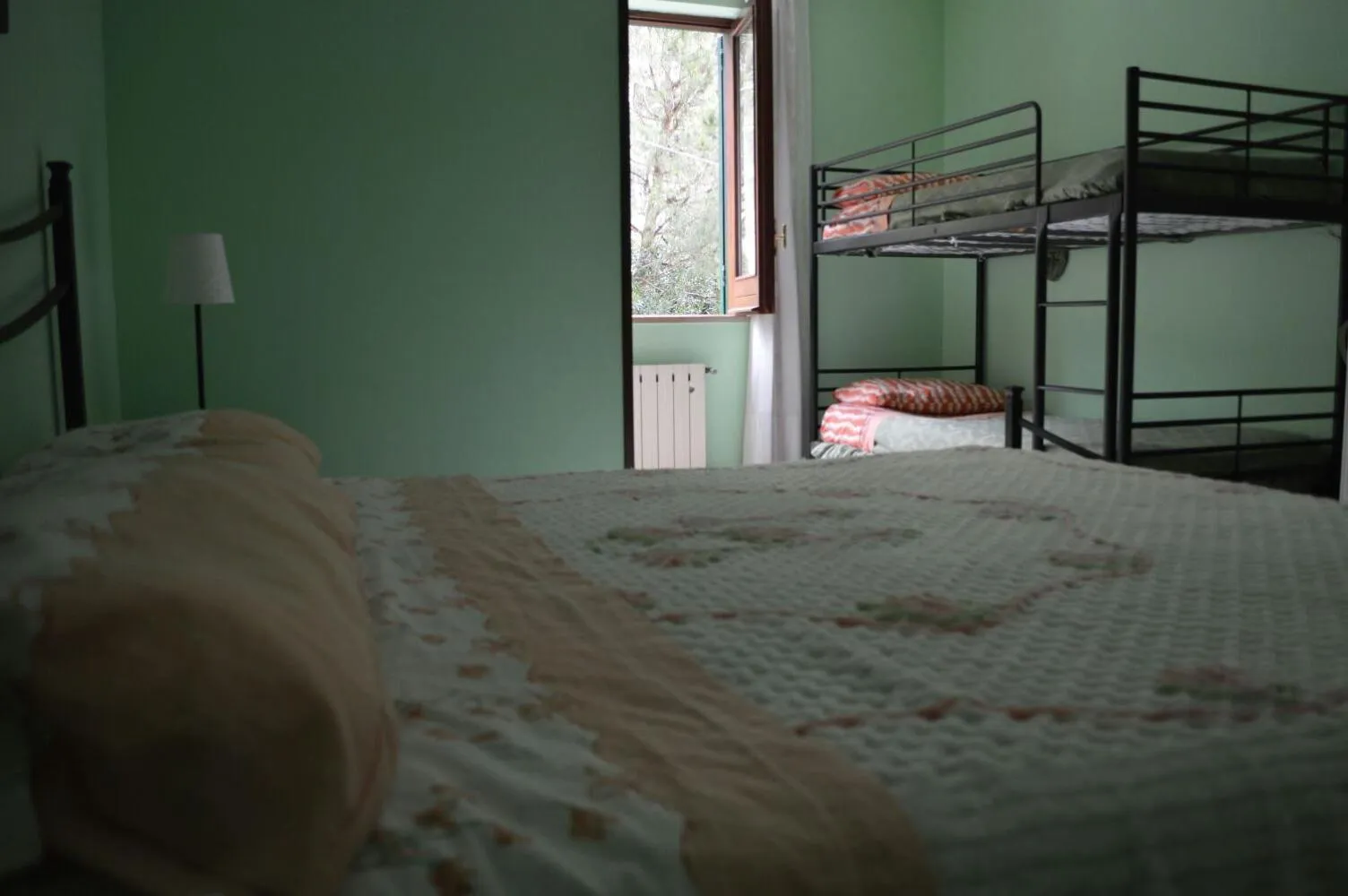 Photo of the whole room in La Sorgente B&B