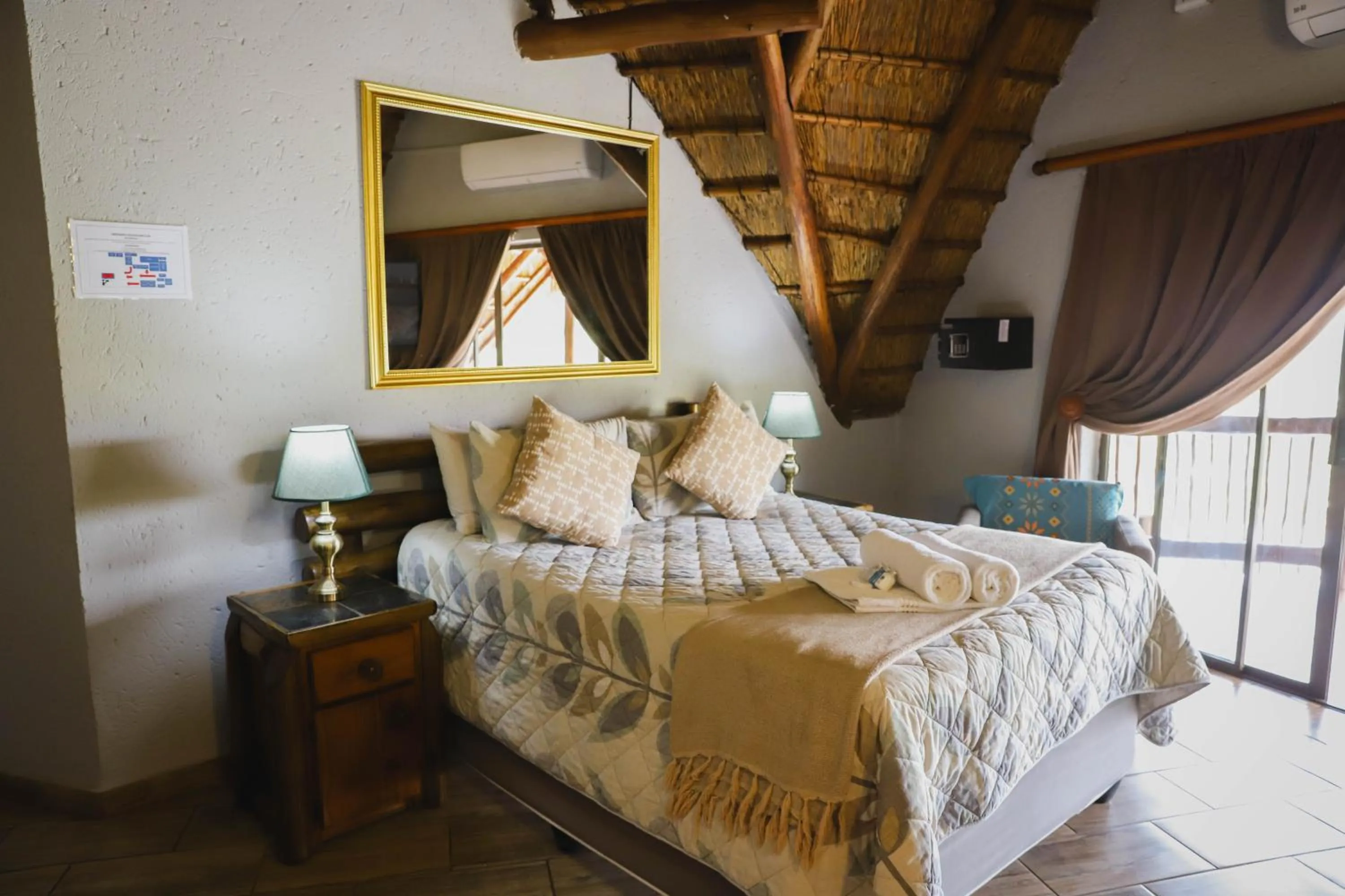 Bed in Maroela Guest Lodge