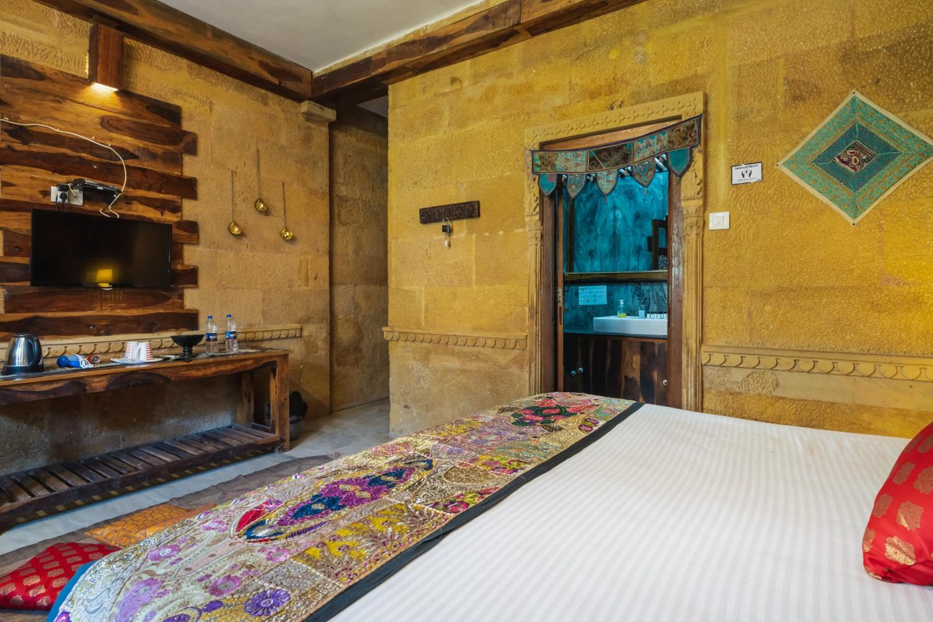 Bed in Moustache Jaisalmer