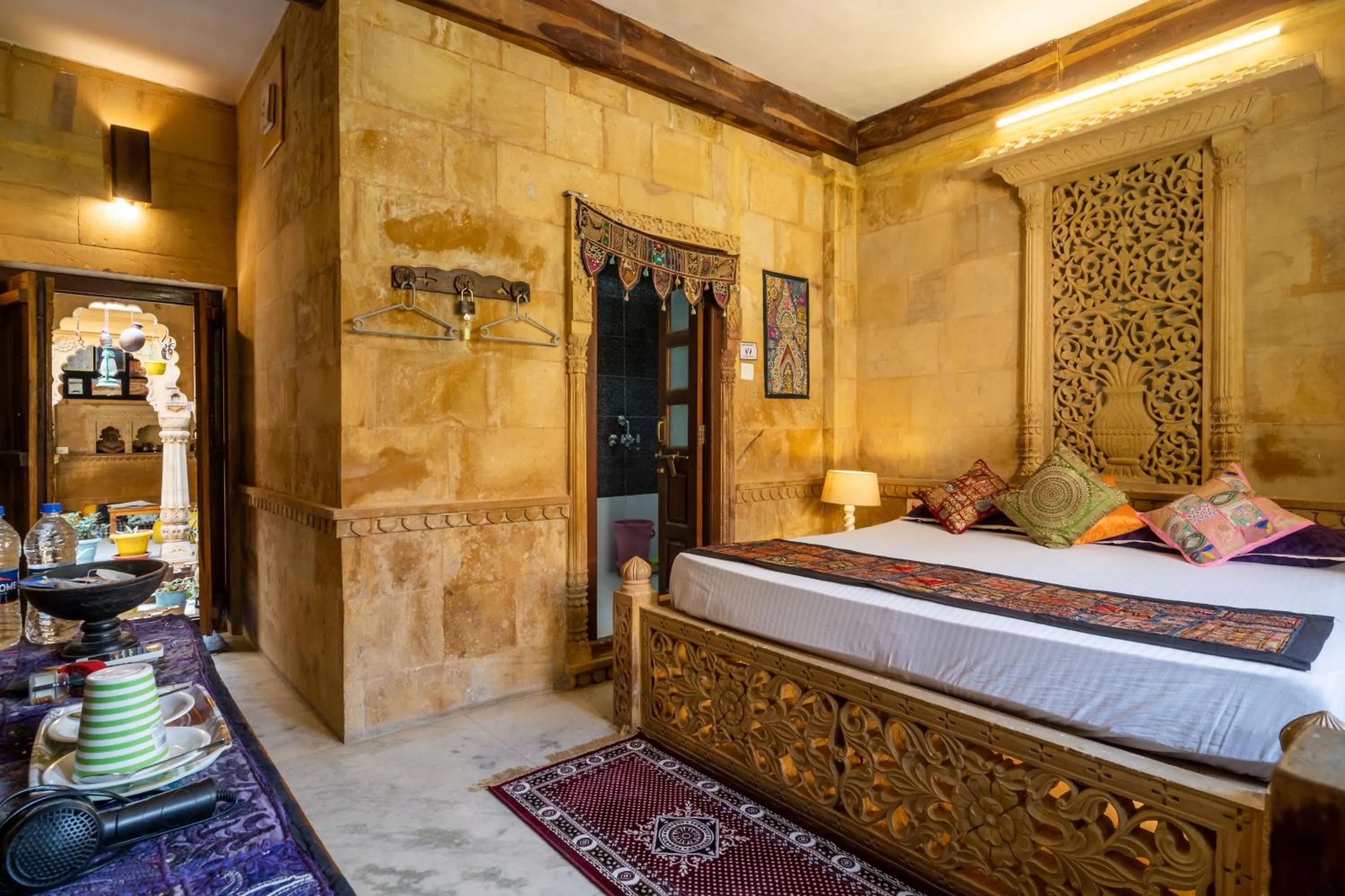 Photo of the whole room, Bed in Moustache Jaisalmer