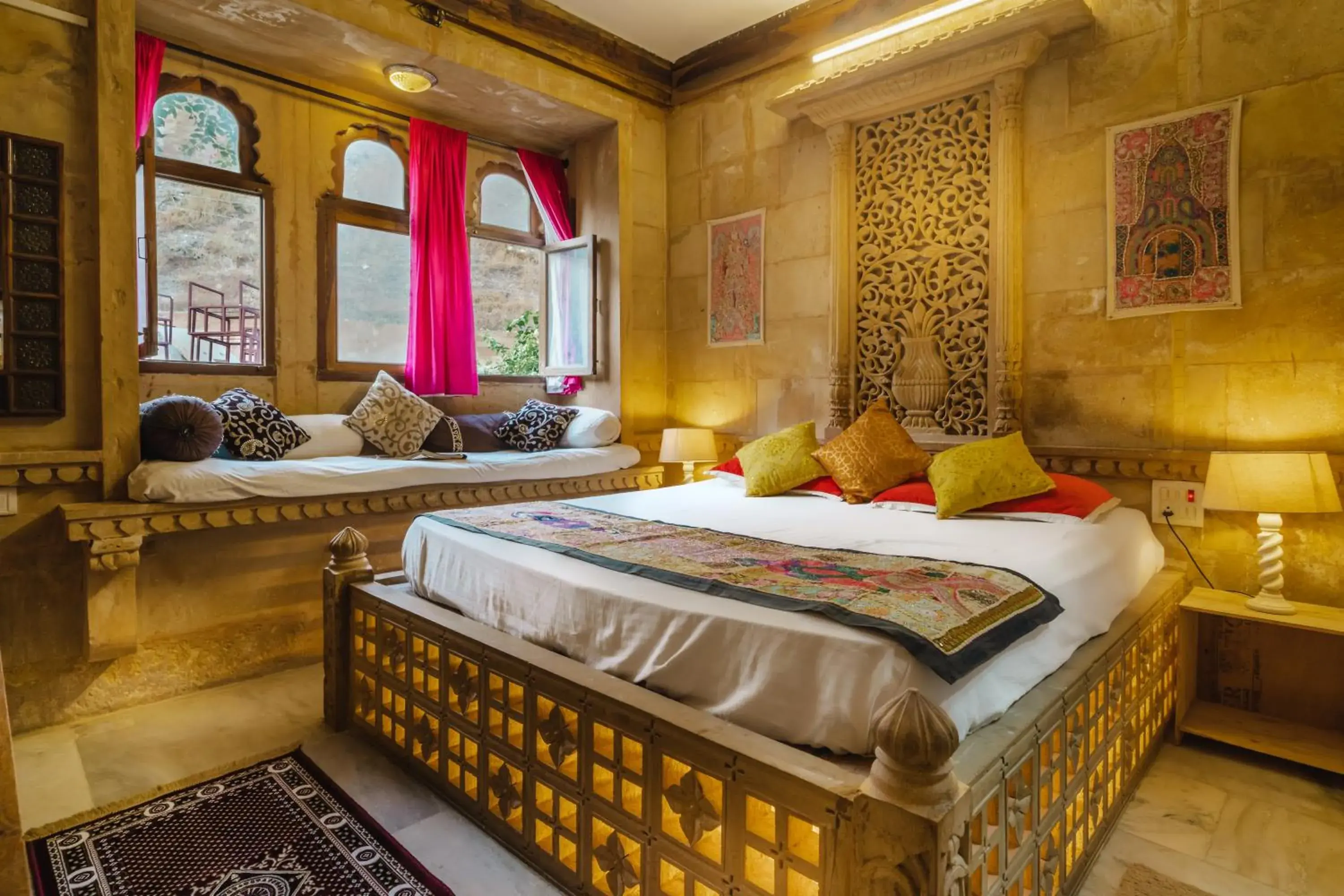 Deluxe Double Room in Moustache Jaisalmer Deluxe Double Room in Moustache Jaisalmer
