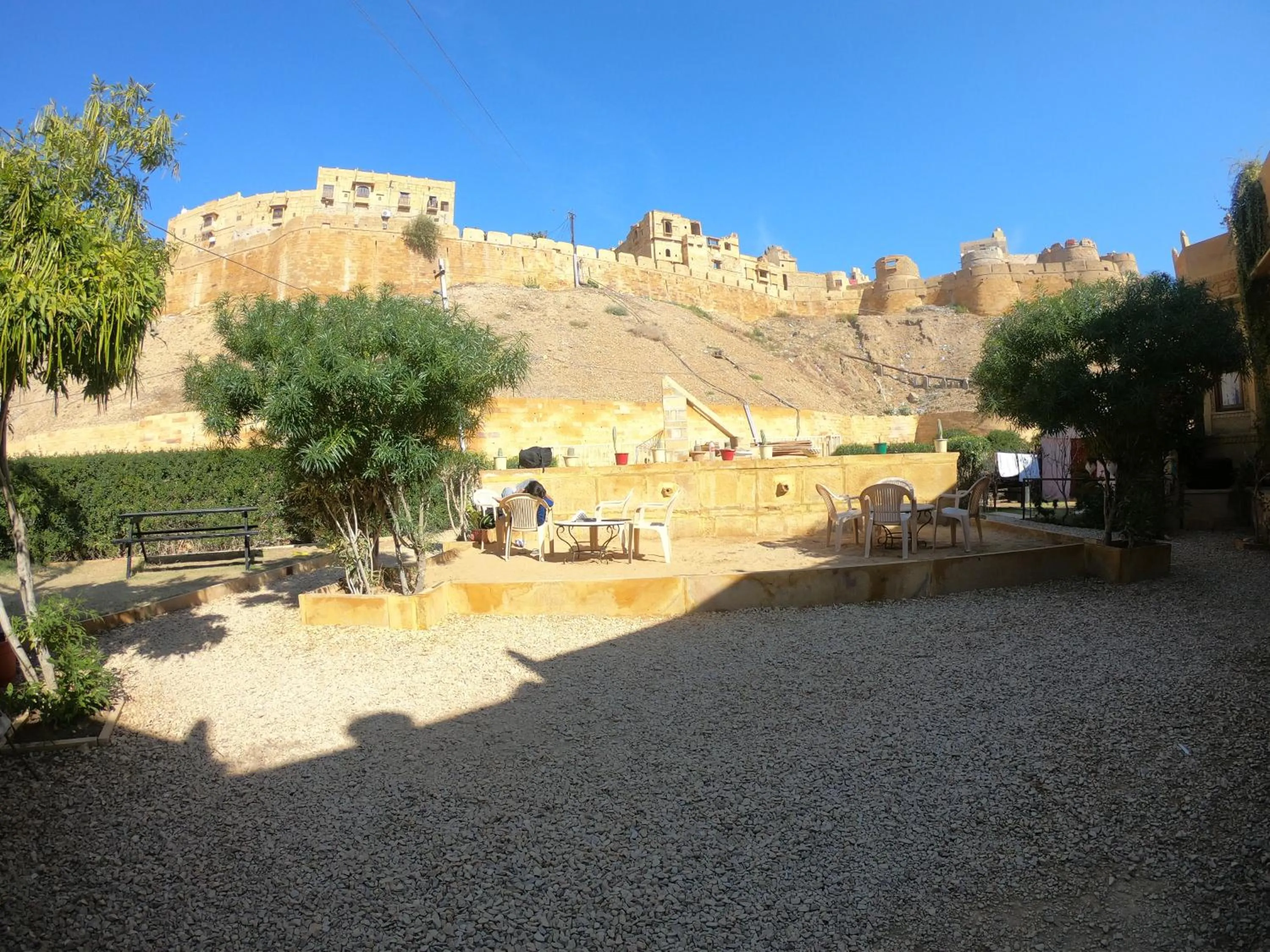 View (from property/room) in Moustache Jaisalmer