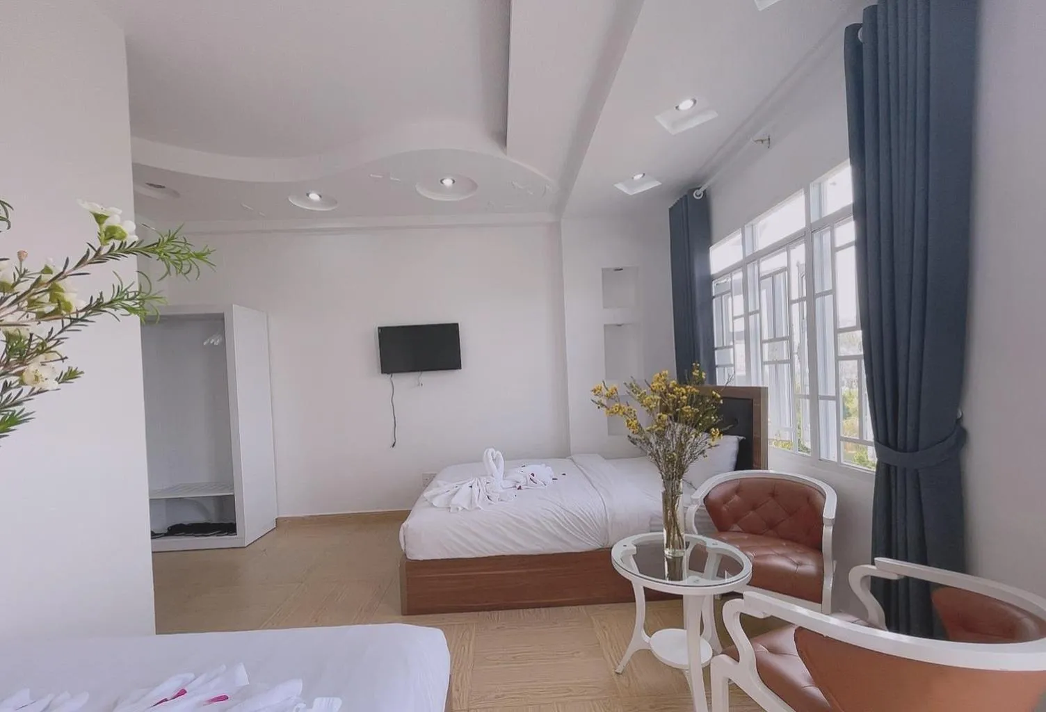 Bed in Phuong Vy Hotel