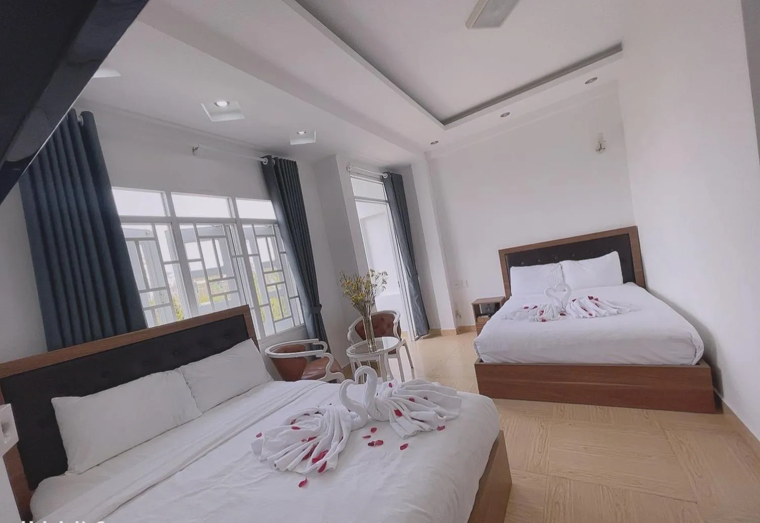 Bed in Phuong Vy Hotel