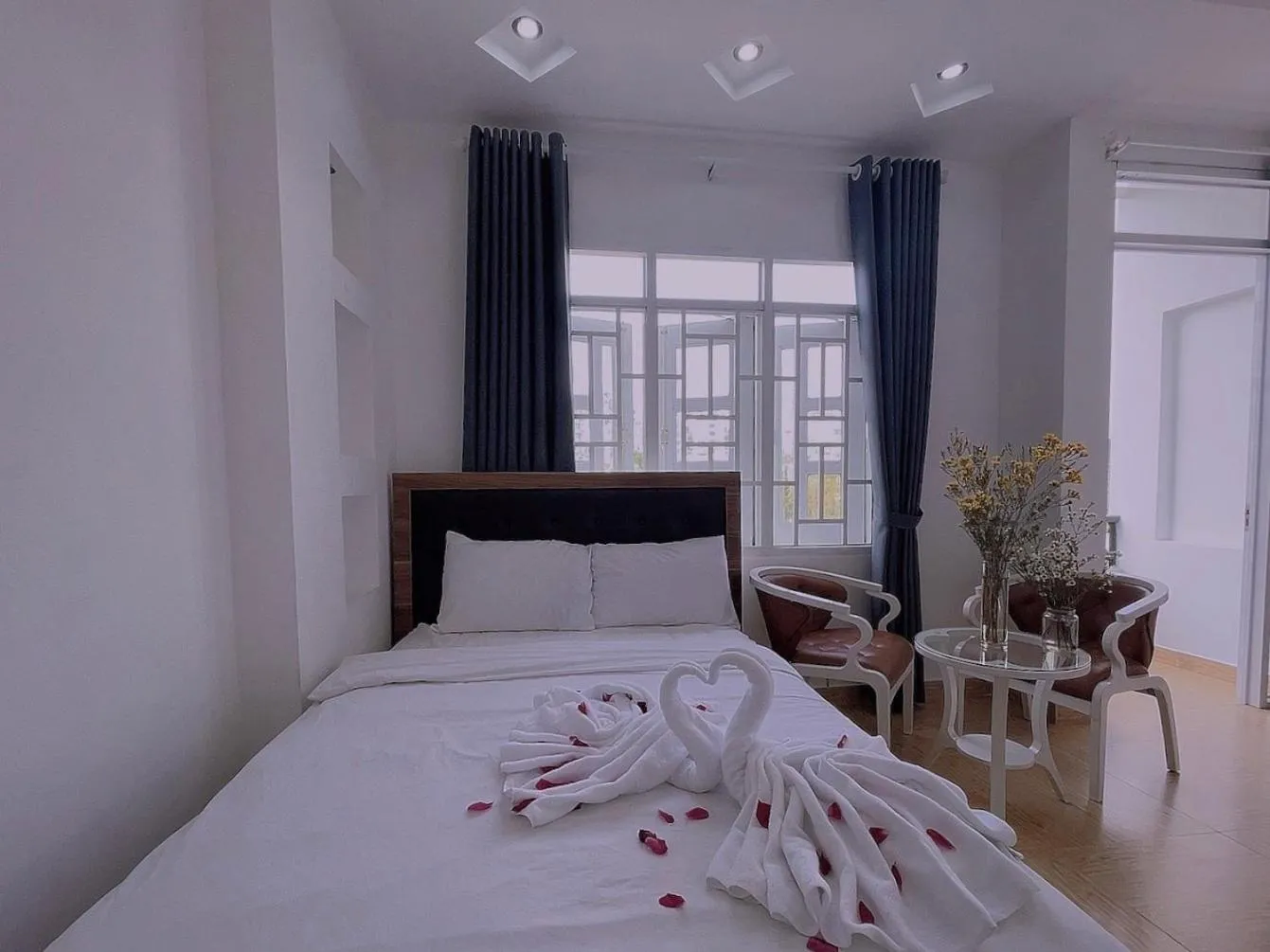 Bed in Phuong Vy Hotel