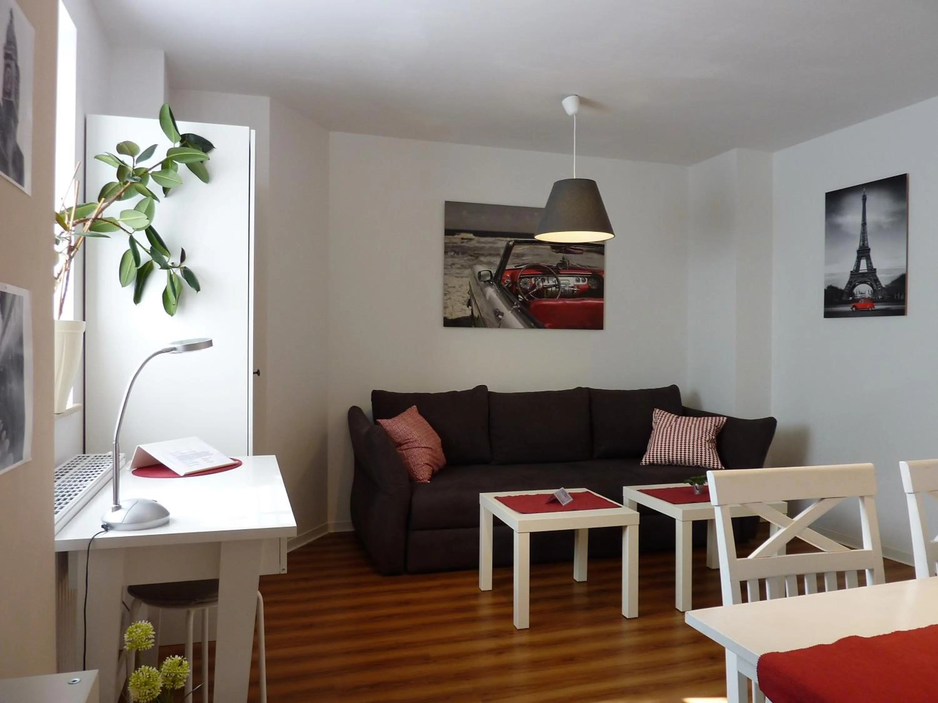 Living room in City Apartment Jena