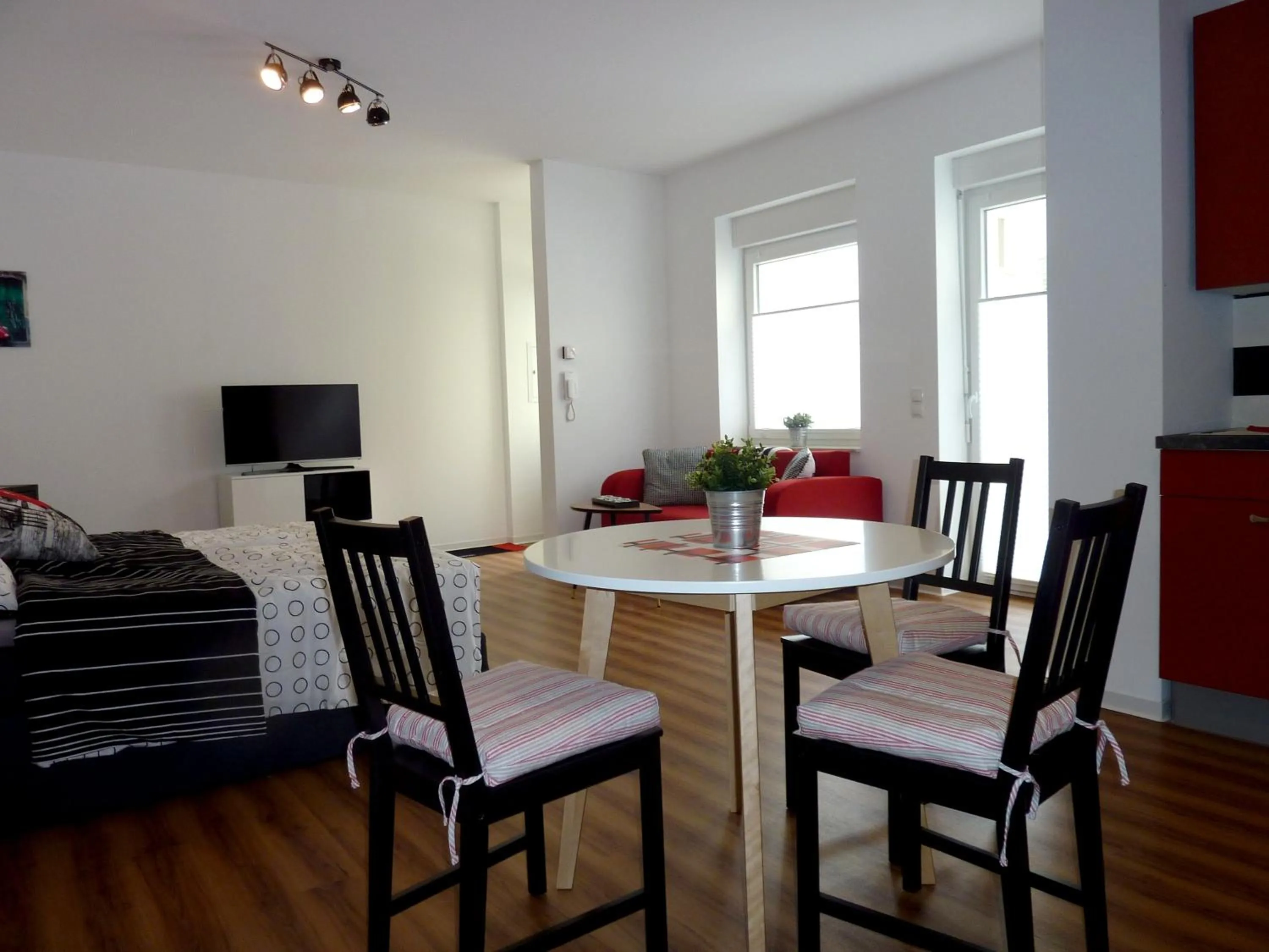 Photo of the whole room in City Apartment Jena
