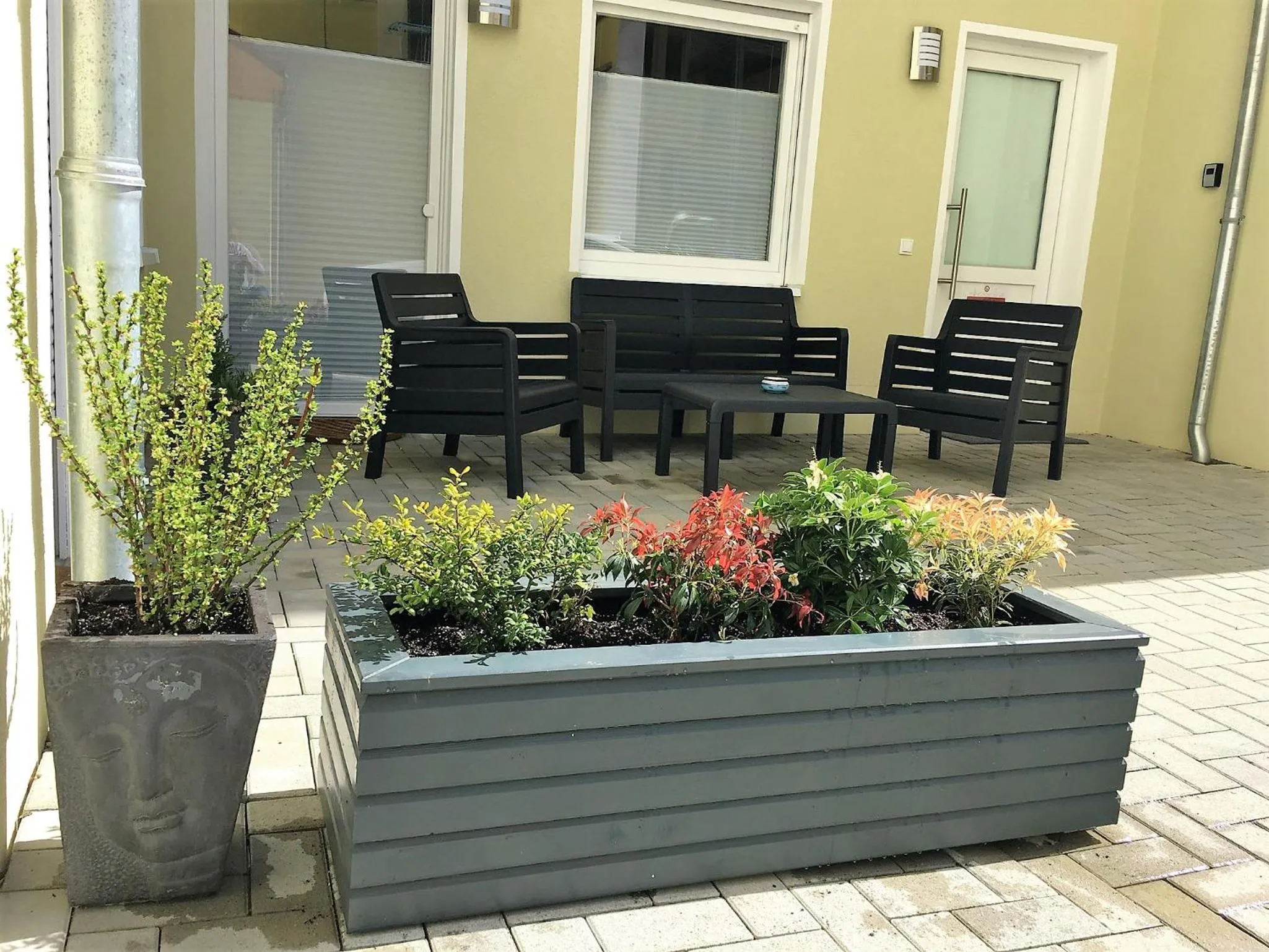 Balcony/Terrace in City Apartment Jena