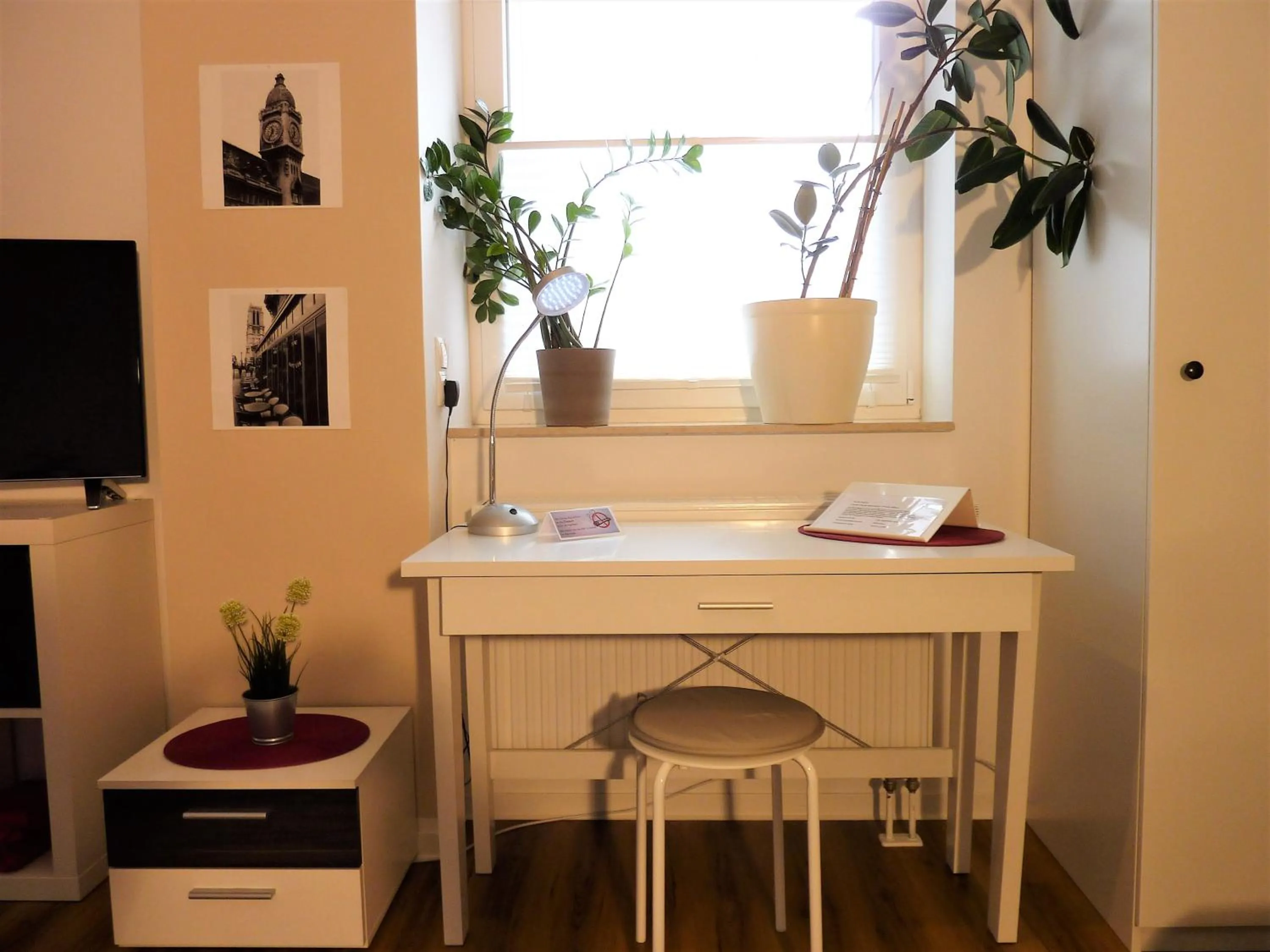 Living room in City Apartment Jena