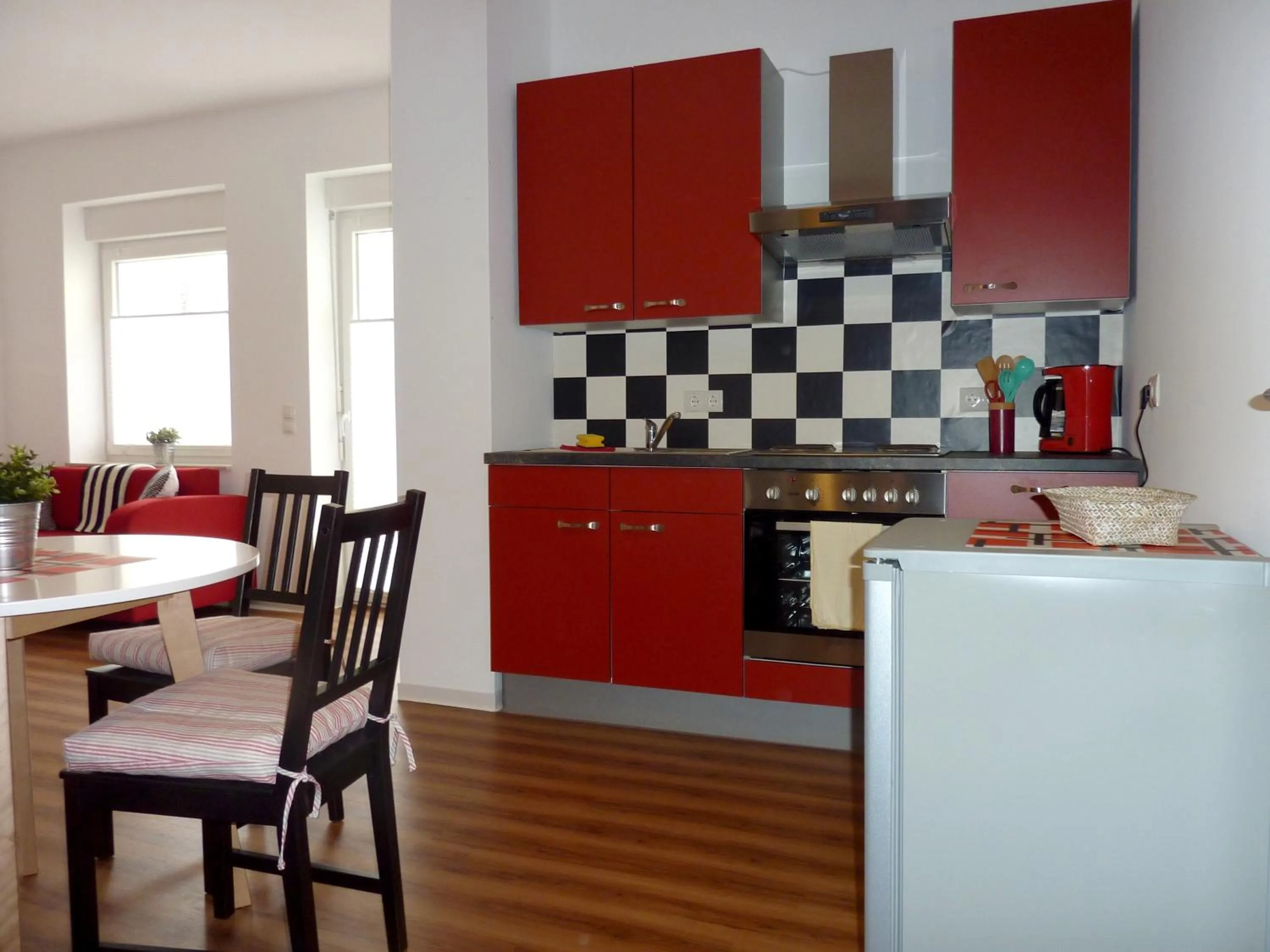 Photo of the whole room in City Apartment Jena