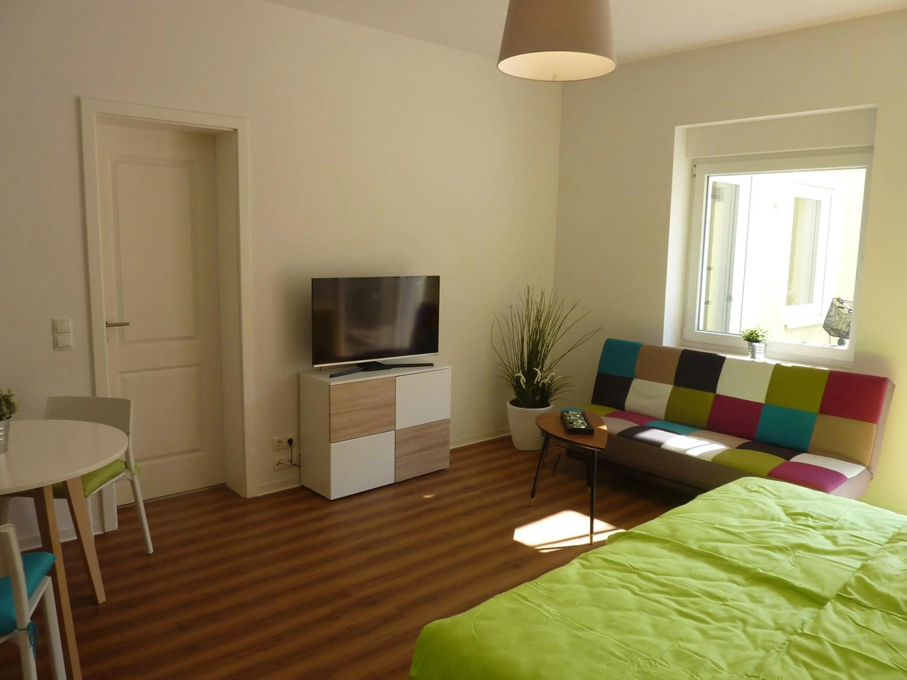 Photo of the whole room, Bed in City Apartment Jena