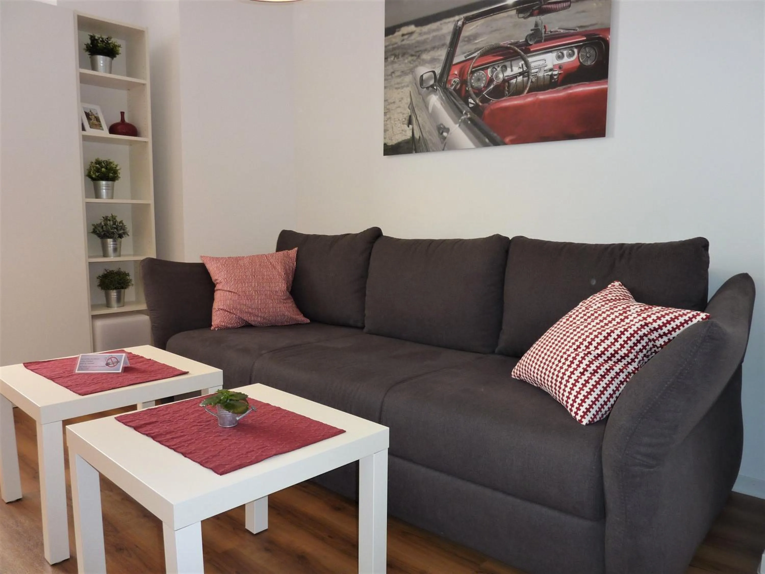 Living room in City Apartment Jena