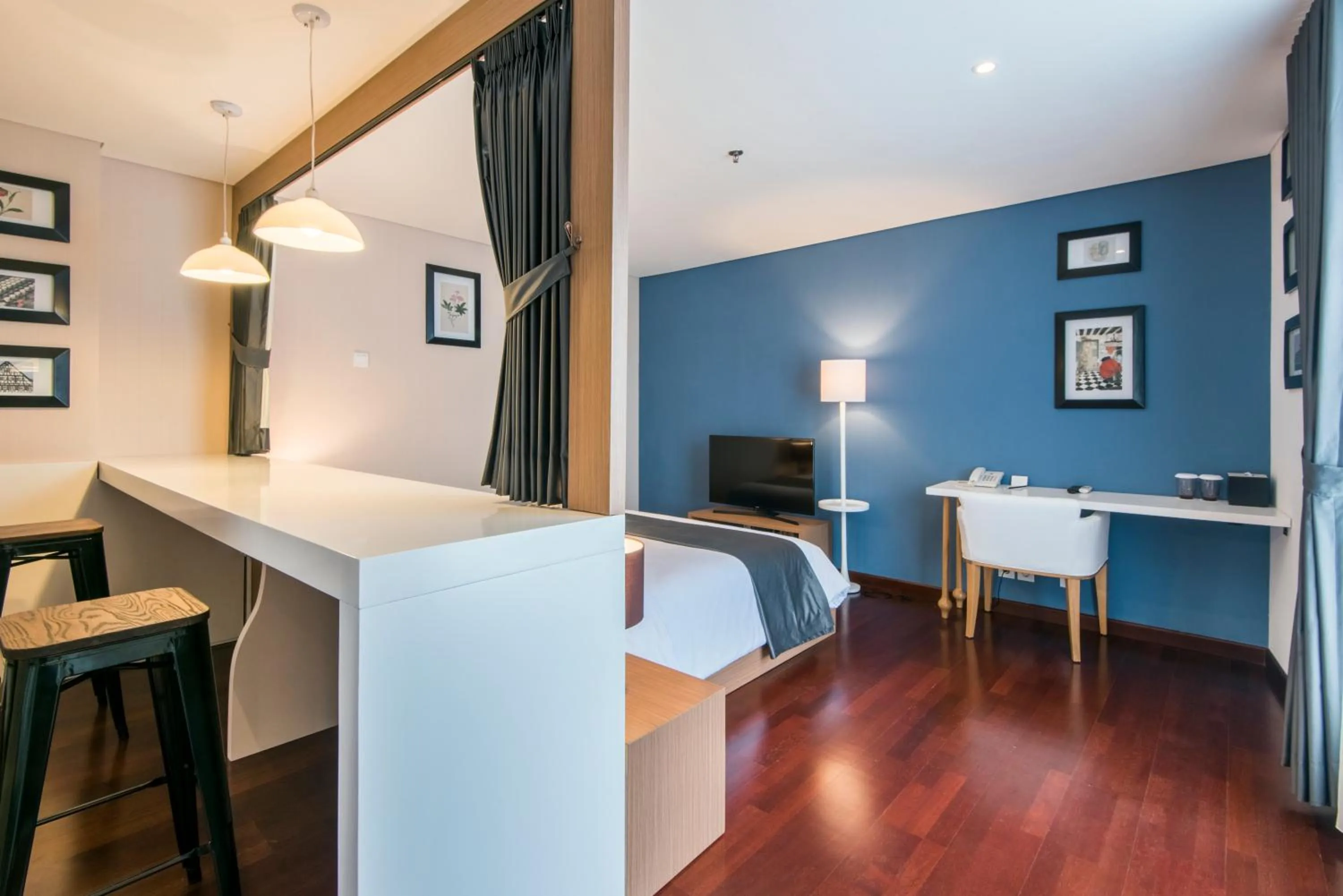 Bedroom in Yan's House Hotel