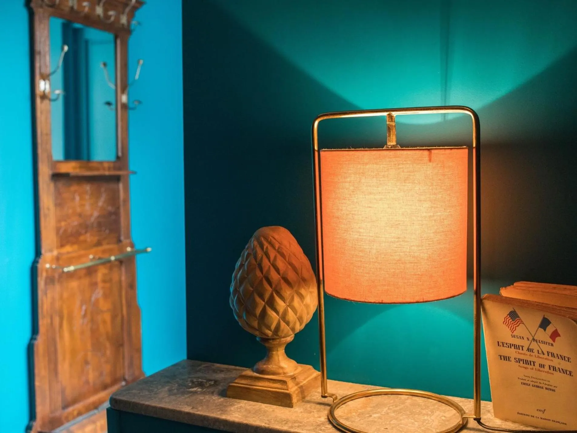 Lobby or reception in Villa Clément Appart'Hotel St Clément proche de Sens