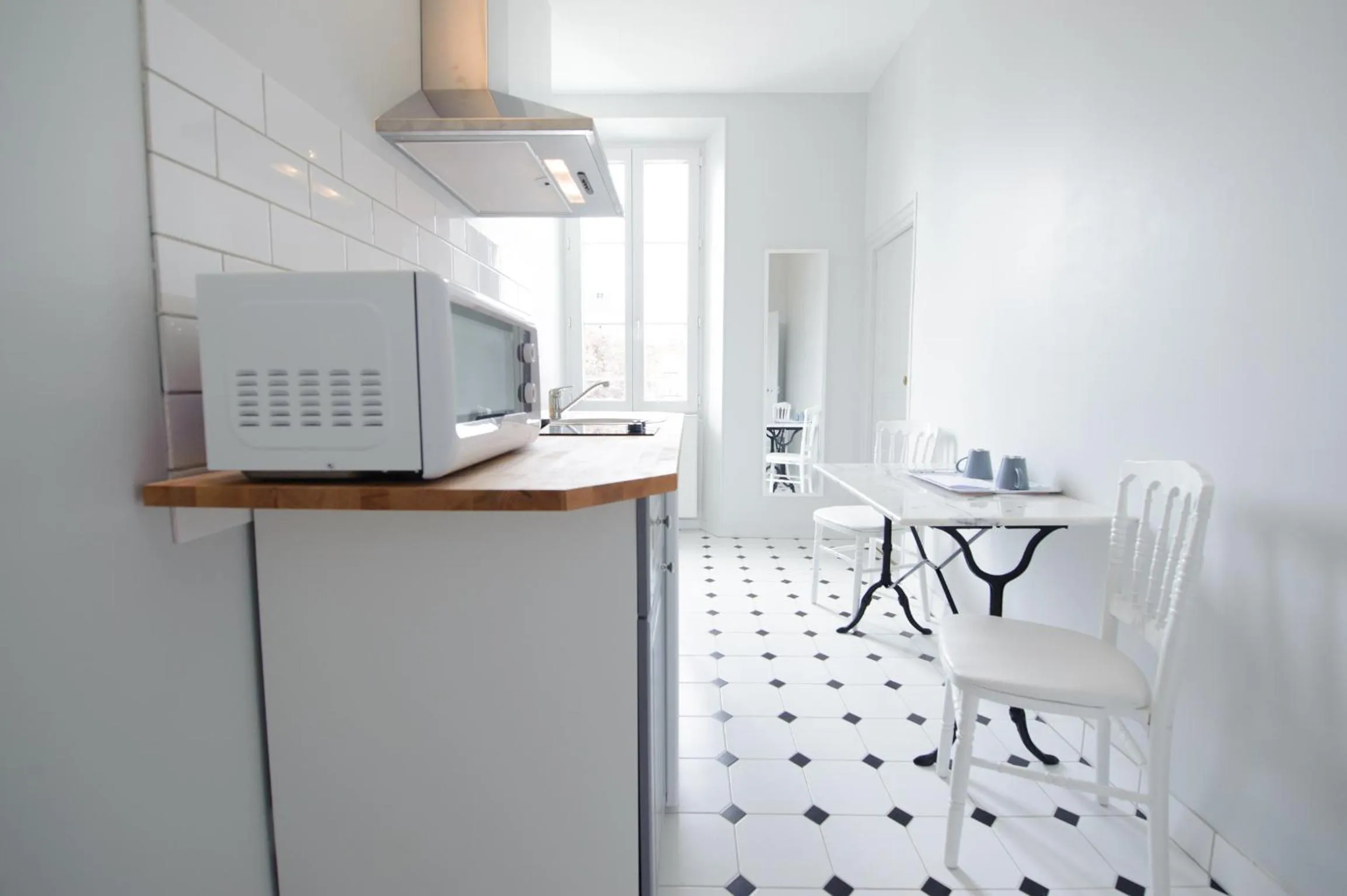 kitchen in Villa Clément Appart'Hotel St Clément proche de Sens