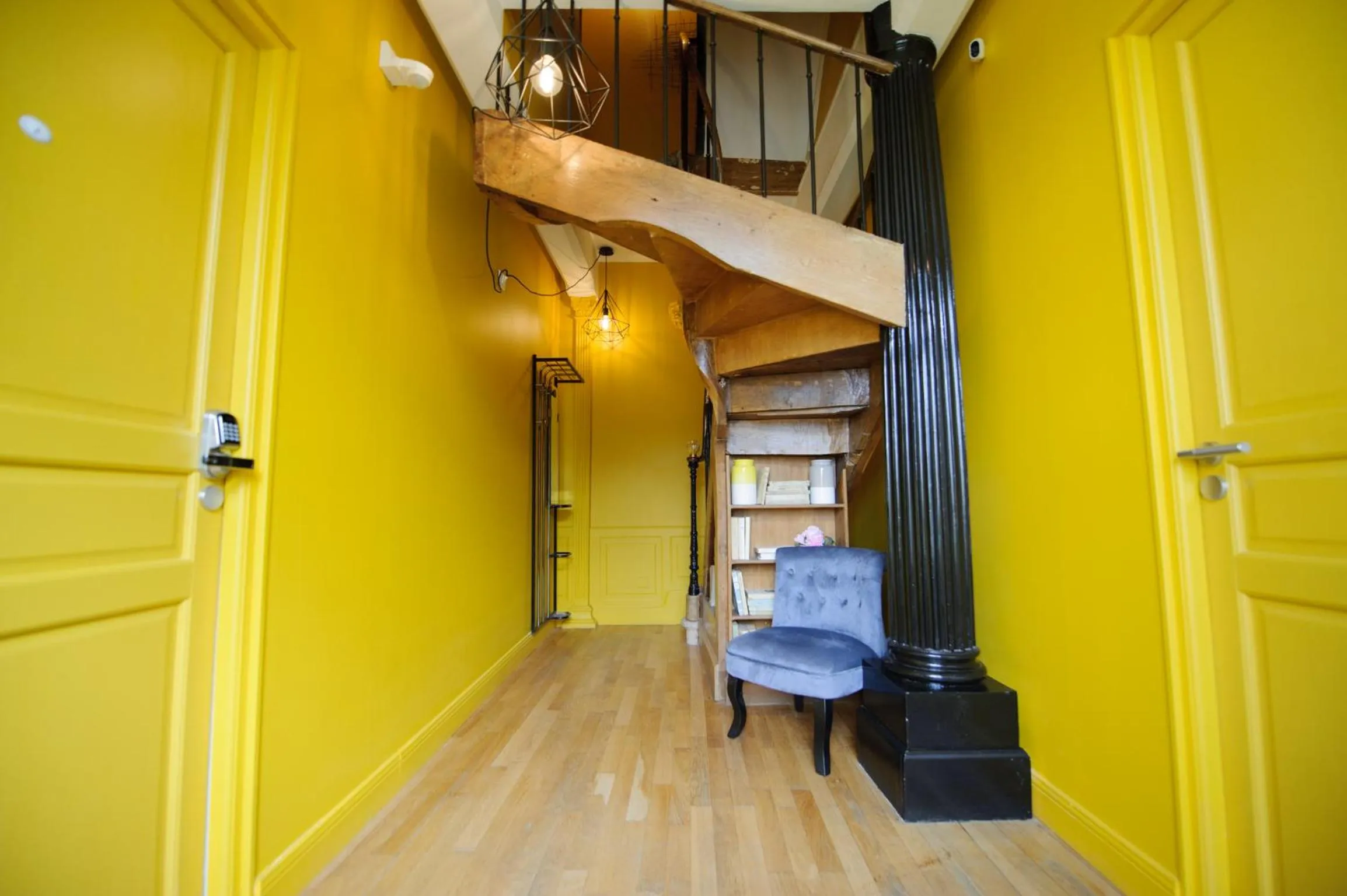 Lobby or reception in Villa Clément Appart'Hotel St Clément proche de Sens