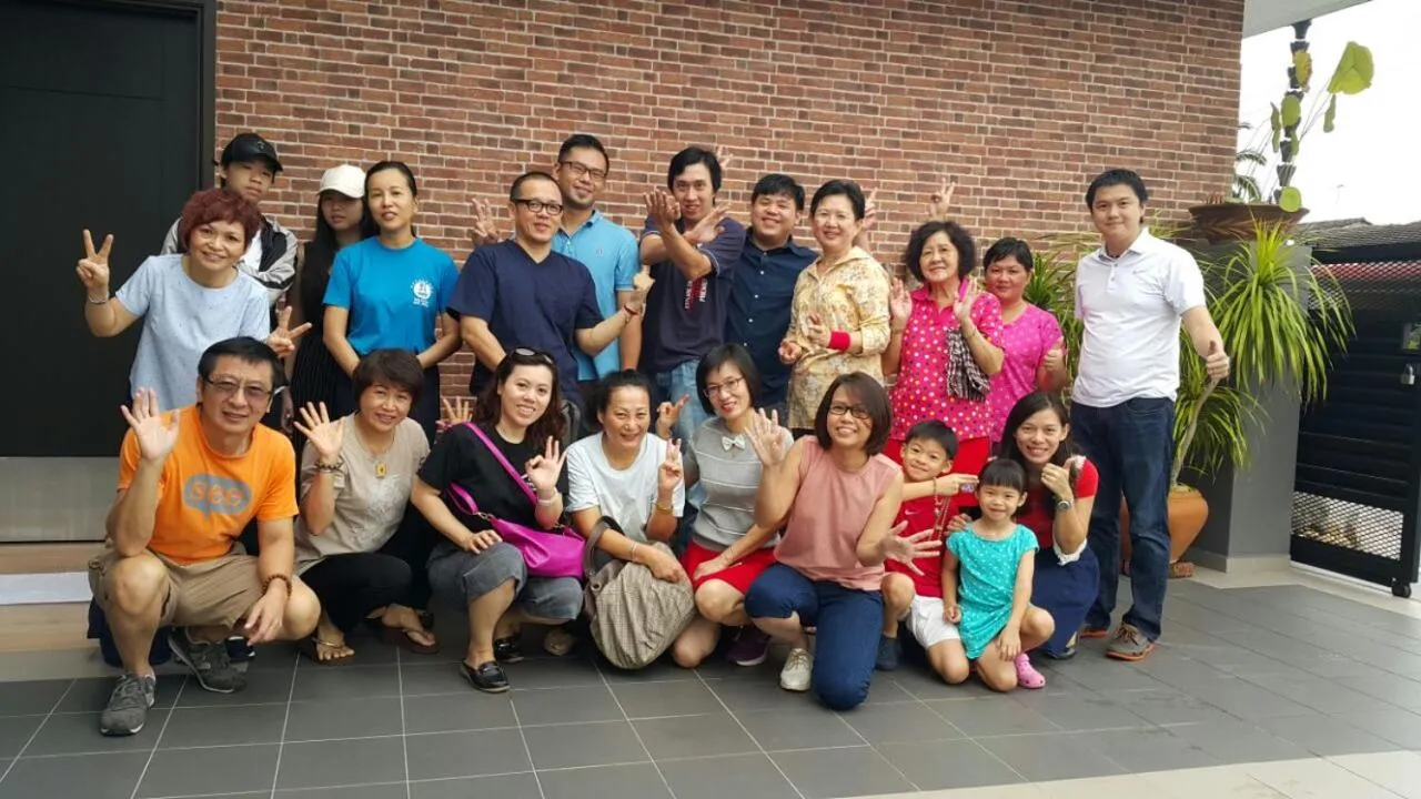 group of guests in Austin GuestHouse