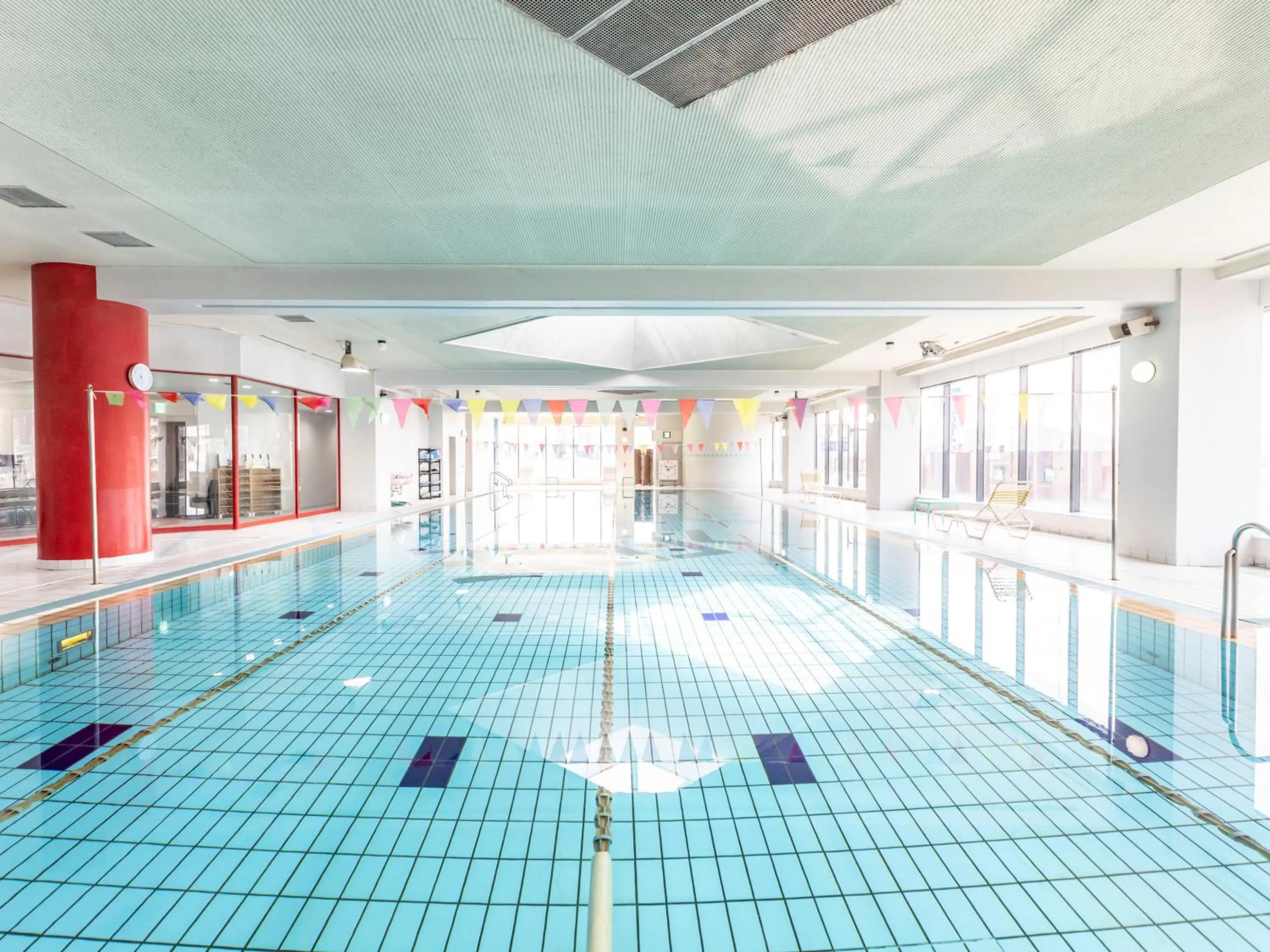 Swimming pool in Century Plaza Hotel