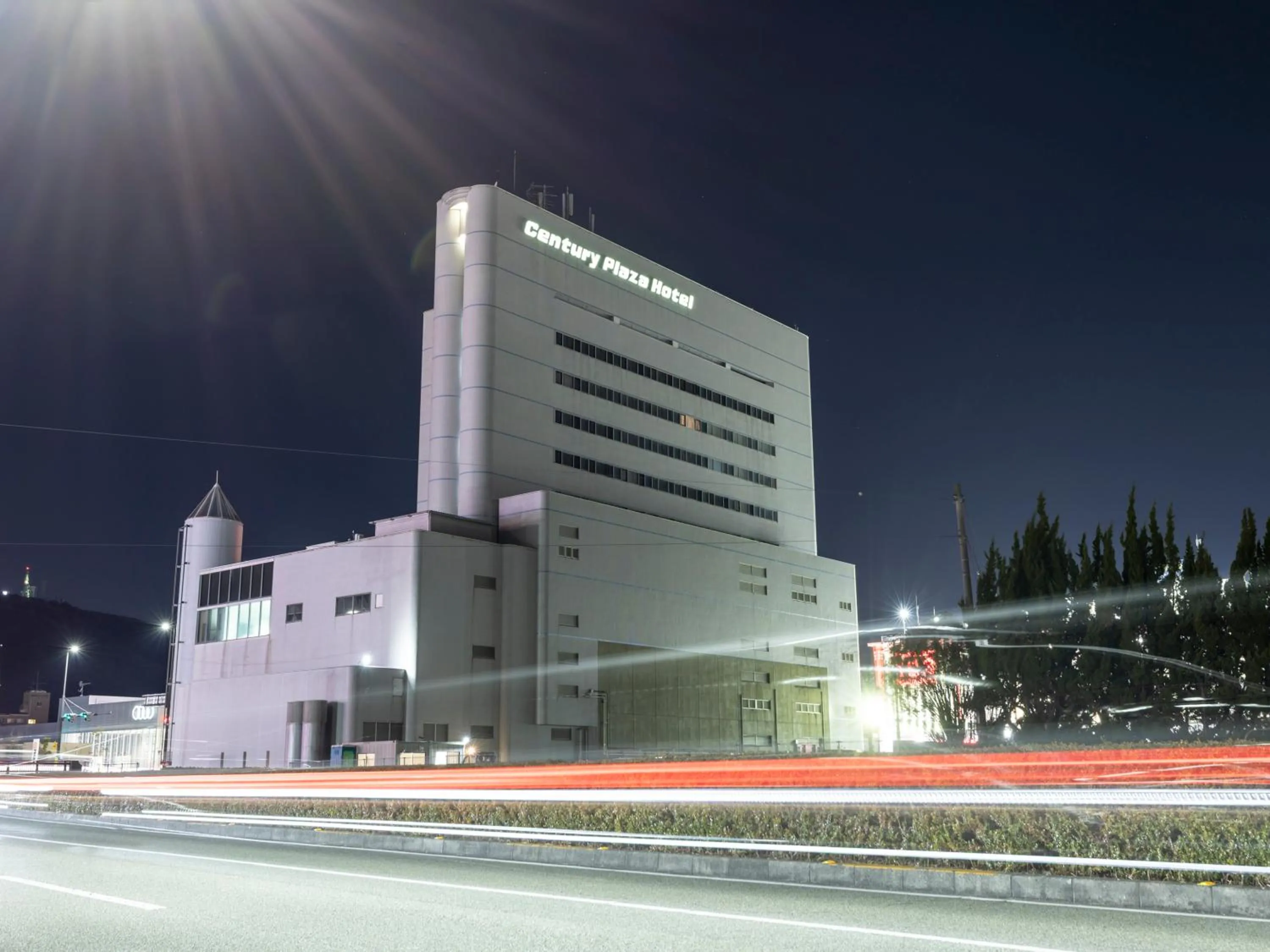 Property building in Century Plaza Hotel