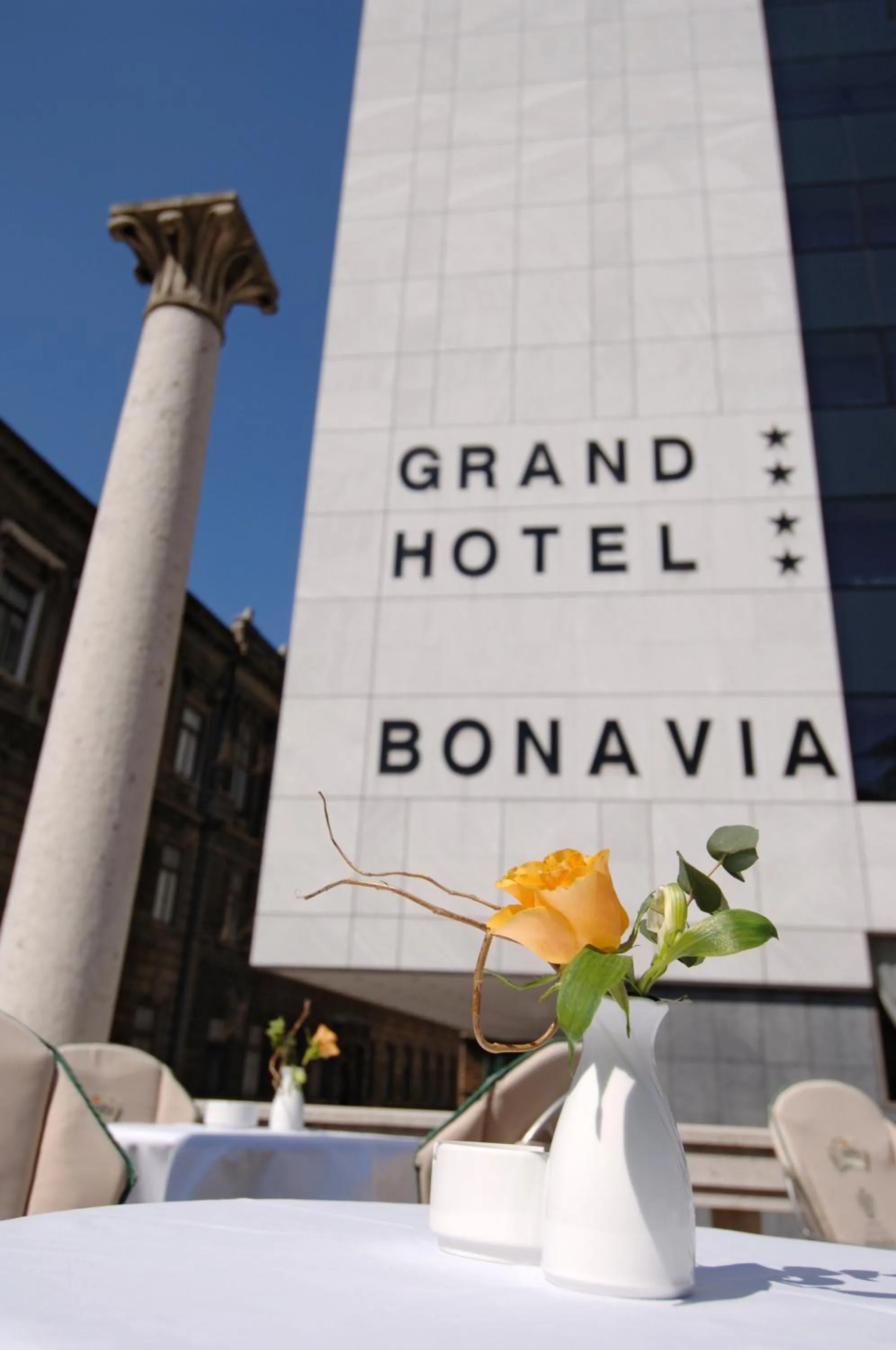 Property building in Grand Hotel Bonavia