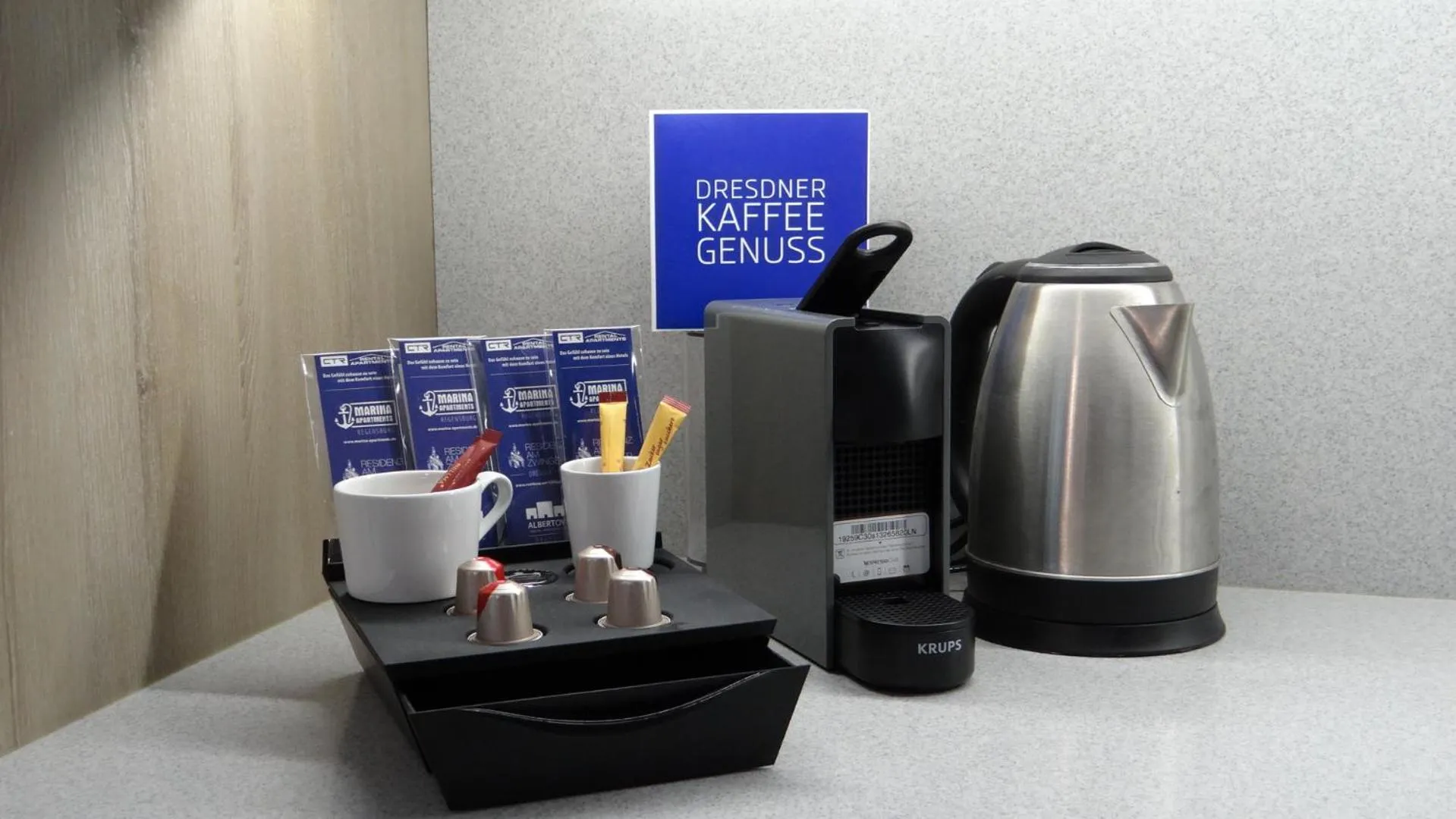 Coffee/tea facilities in Residenz am Zwinger