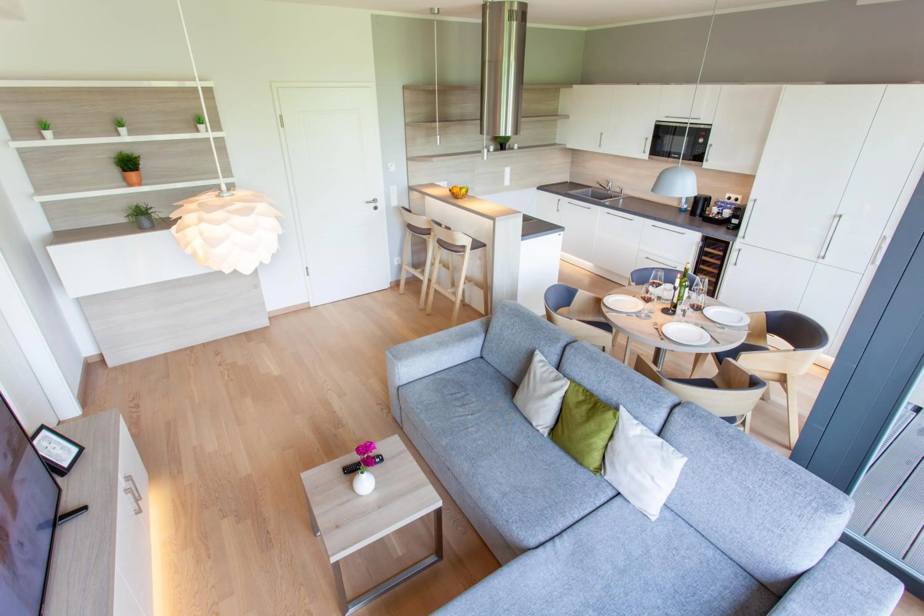 Living room in Residenz am Zwinger