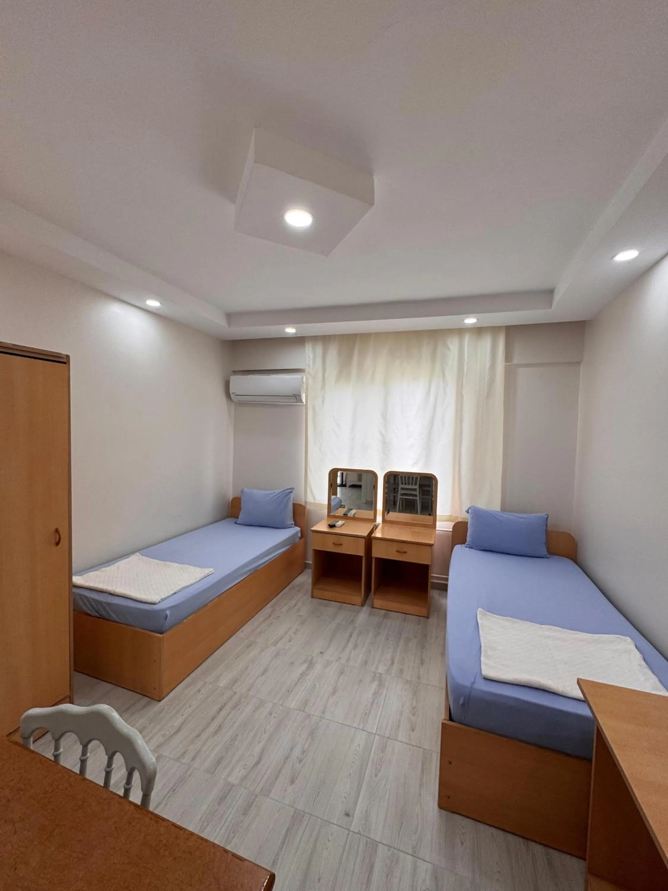 Bed in Orçın Apartments