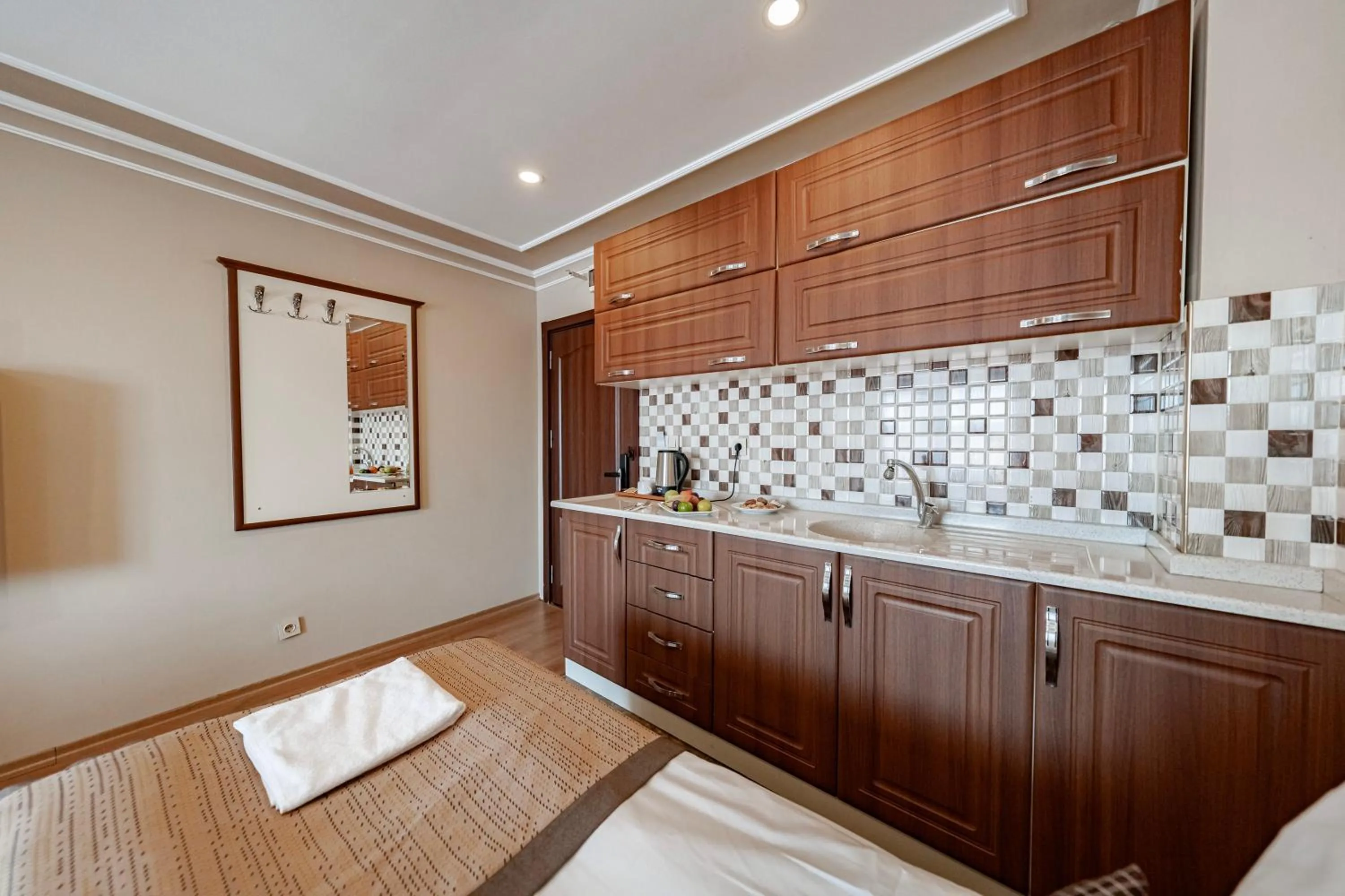 Photo of the whole room, Bed in Grand Hamit Hotel