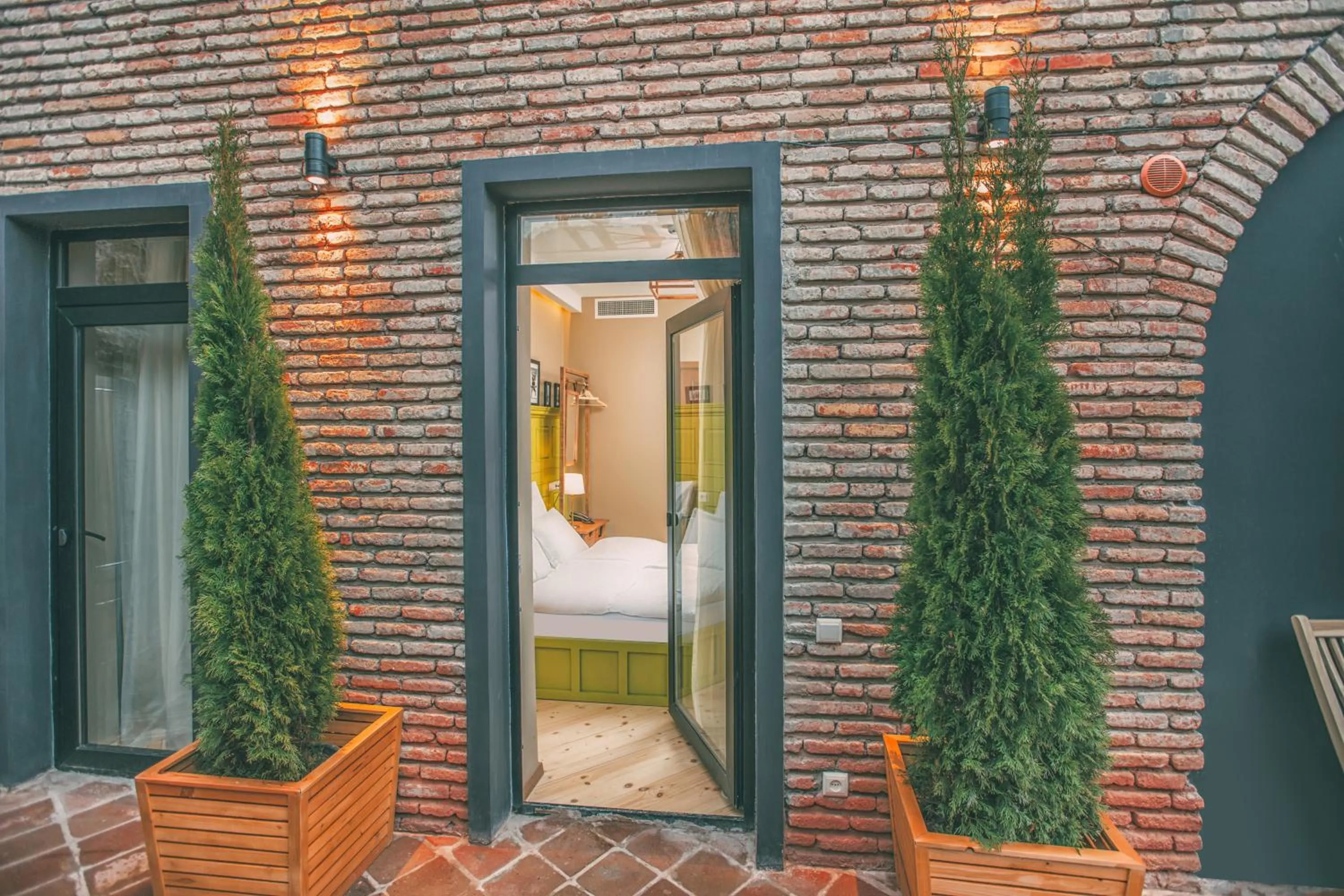 Bed in Kisi Boutique Hotel