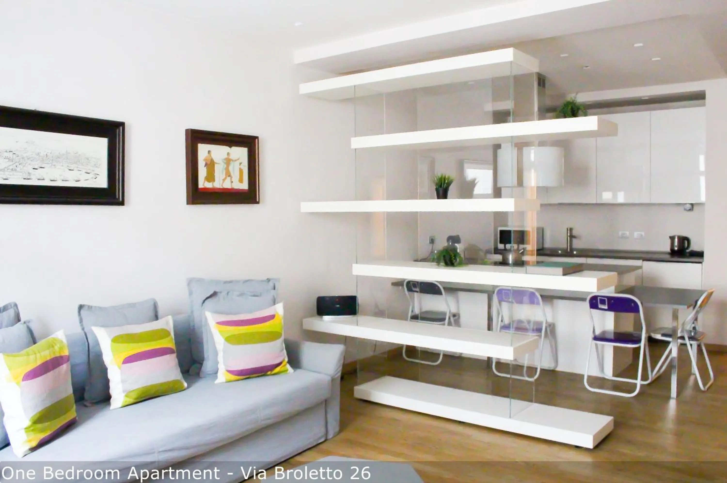 Kitchen or kitchenette in Brera Apartments Alla Scala