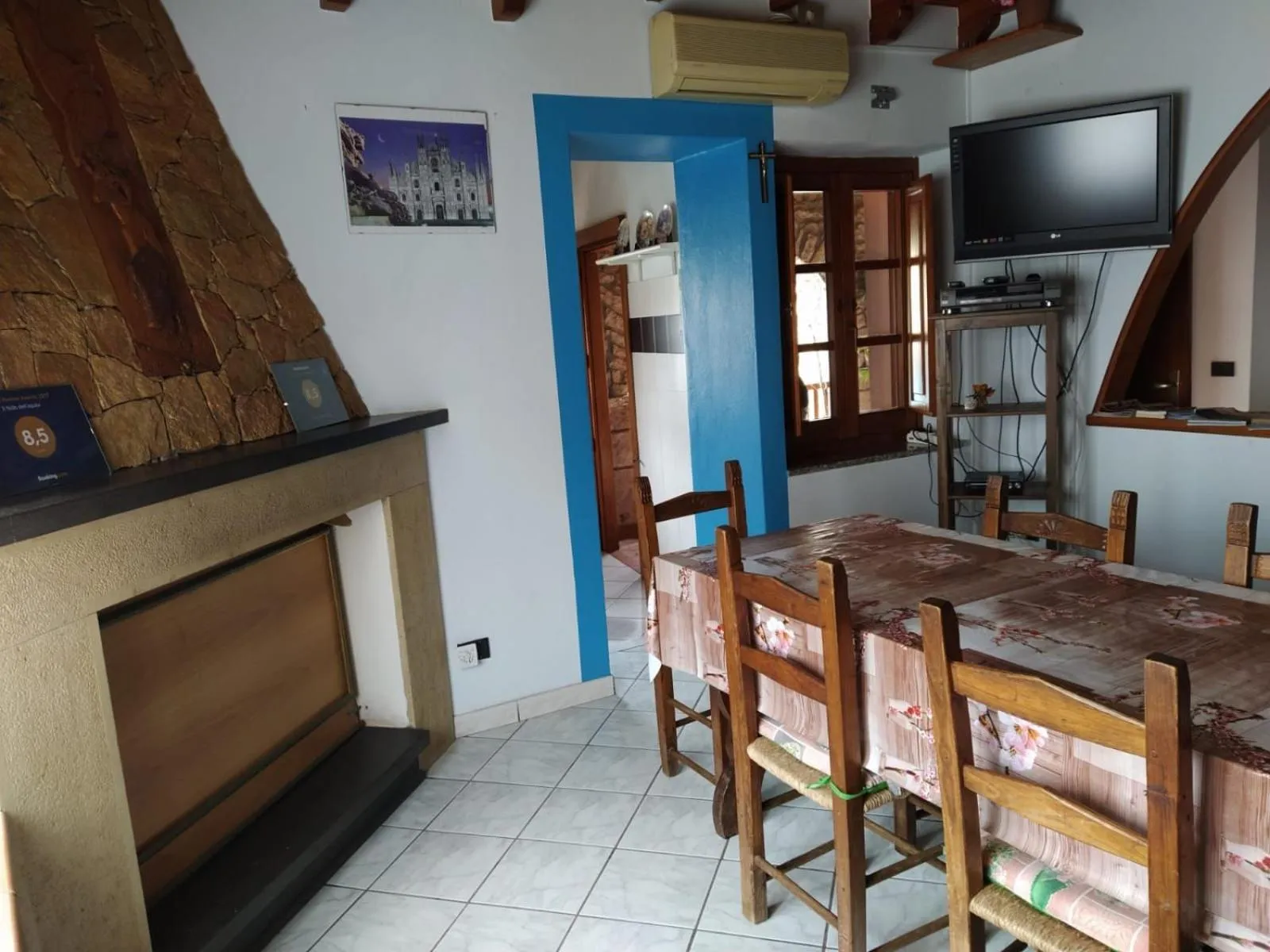 Dining area in Il Nido dell'aquila