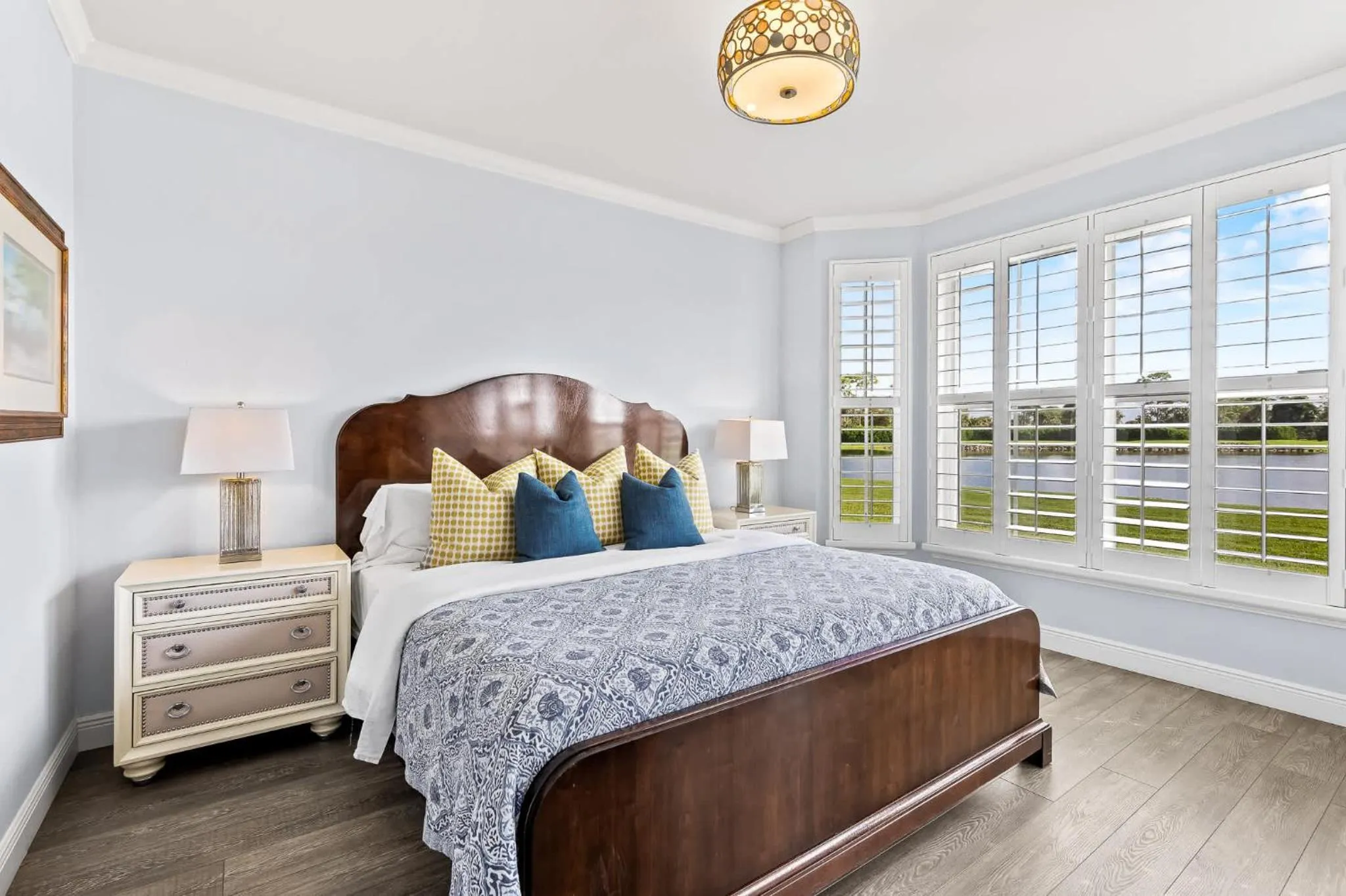 Bed in Bologna Golf Condo in the Lely Resort