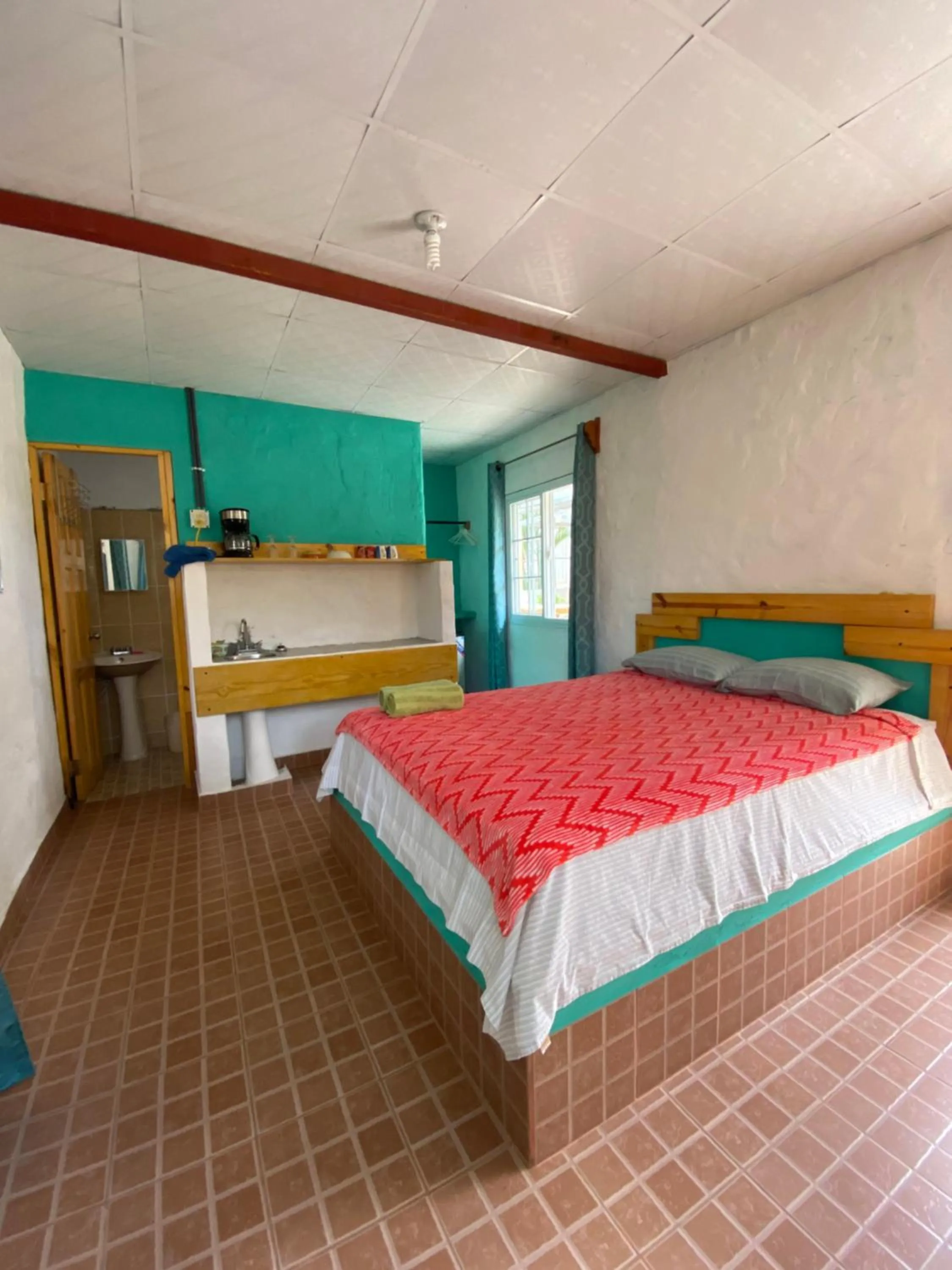 Bed in Rainforest Yasmin Hotel