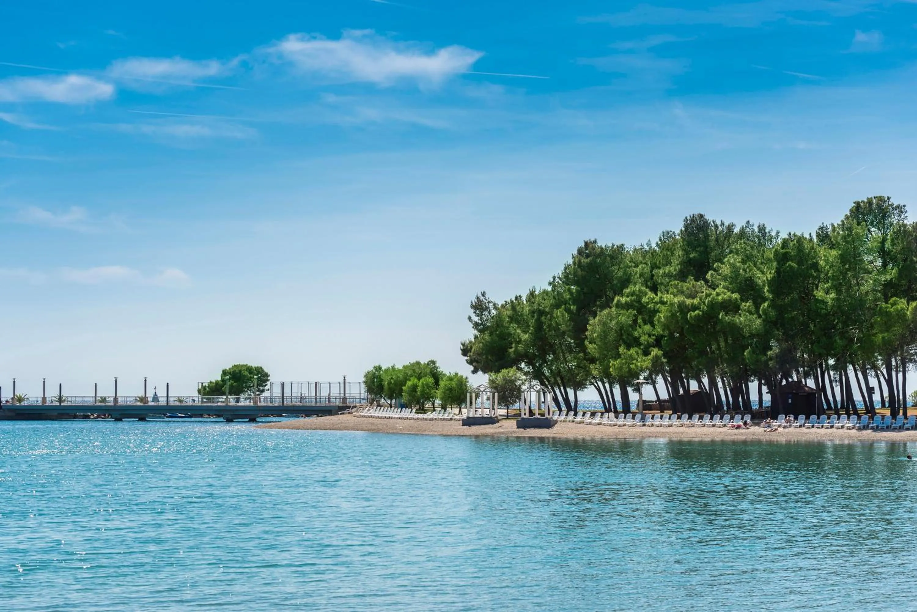 Beach in Apartments Stella Plava Laguna