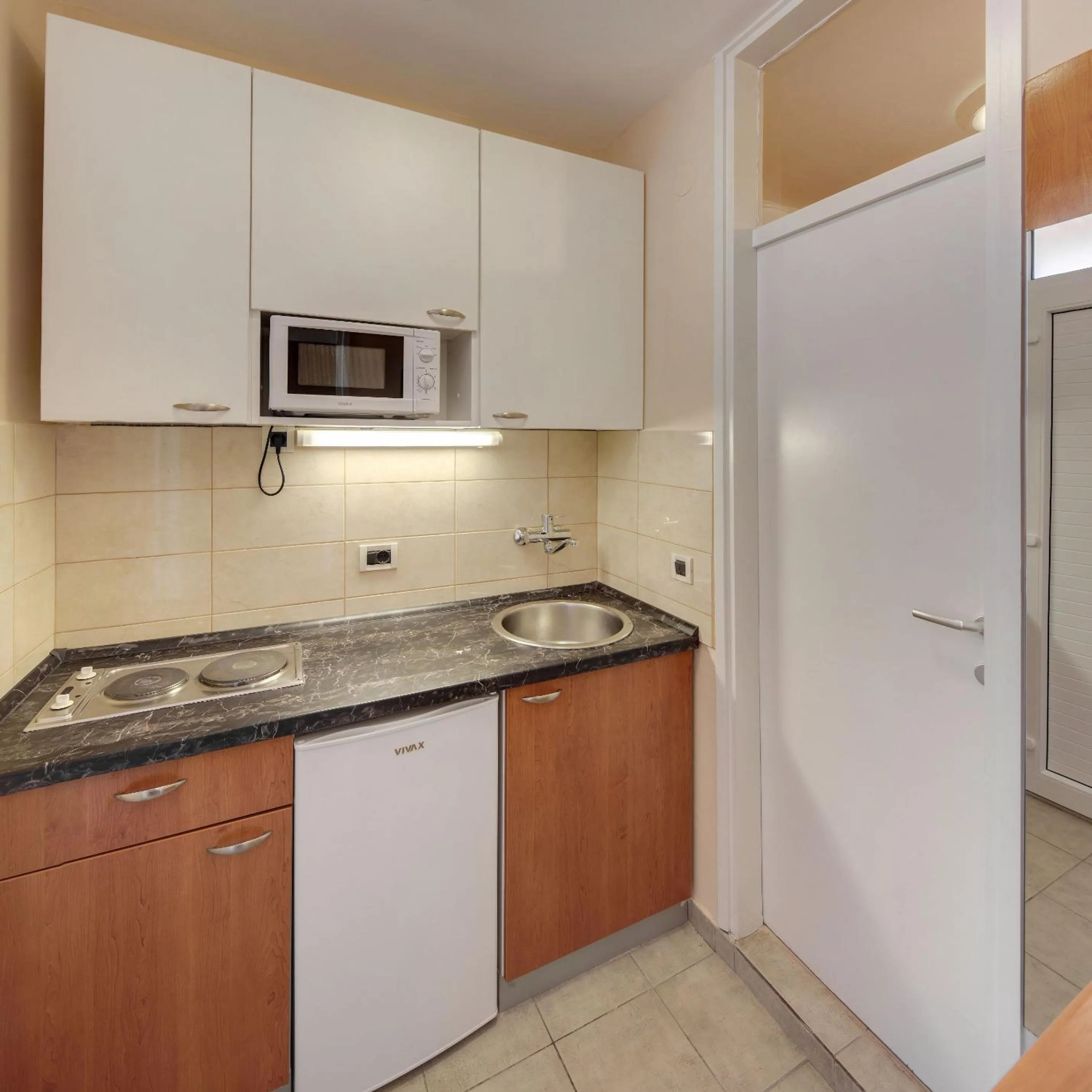Kitchen or kitchenette in Apartments Stella Plava Laguna