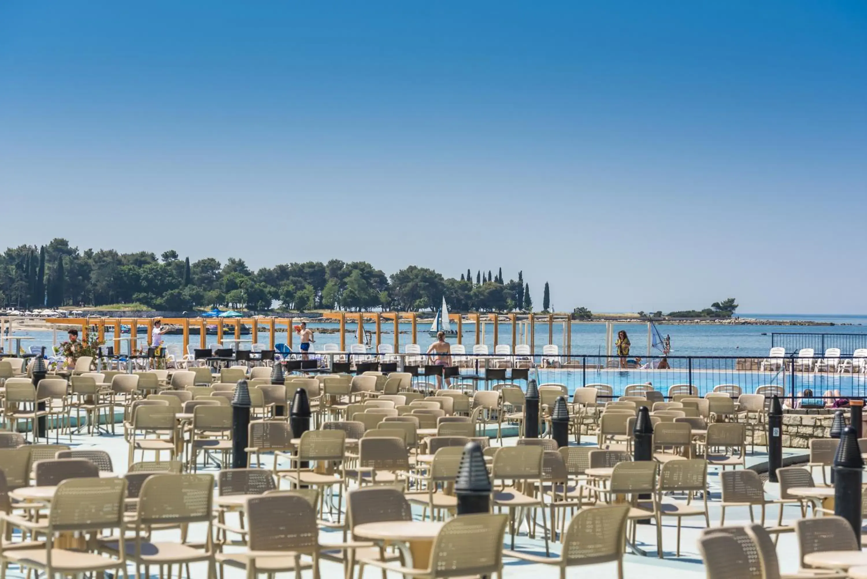 Restaurant/places to eat in Apartments Polynesia Plava Laguna Restaurant/places to eat in Apartments Polynesia Plava Laguna