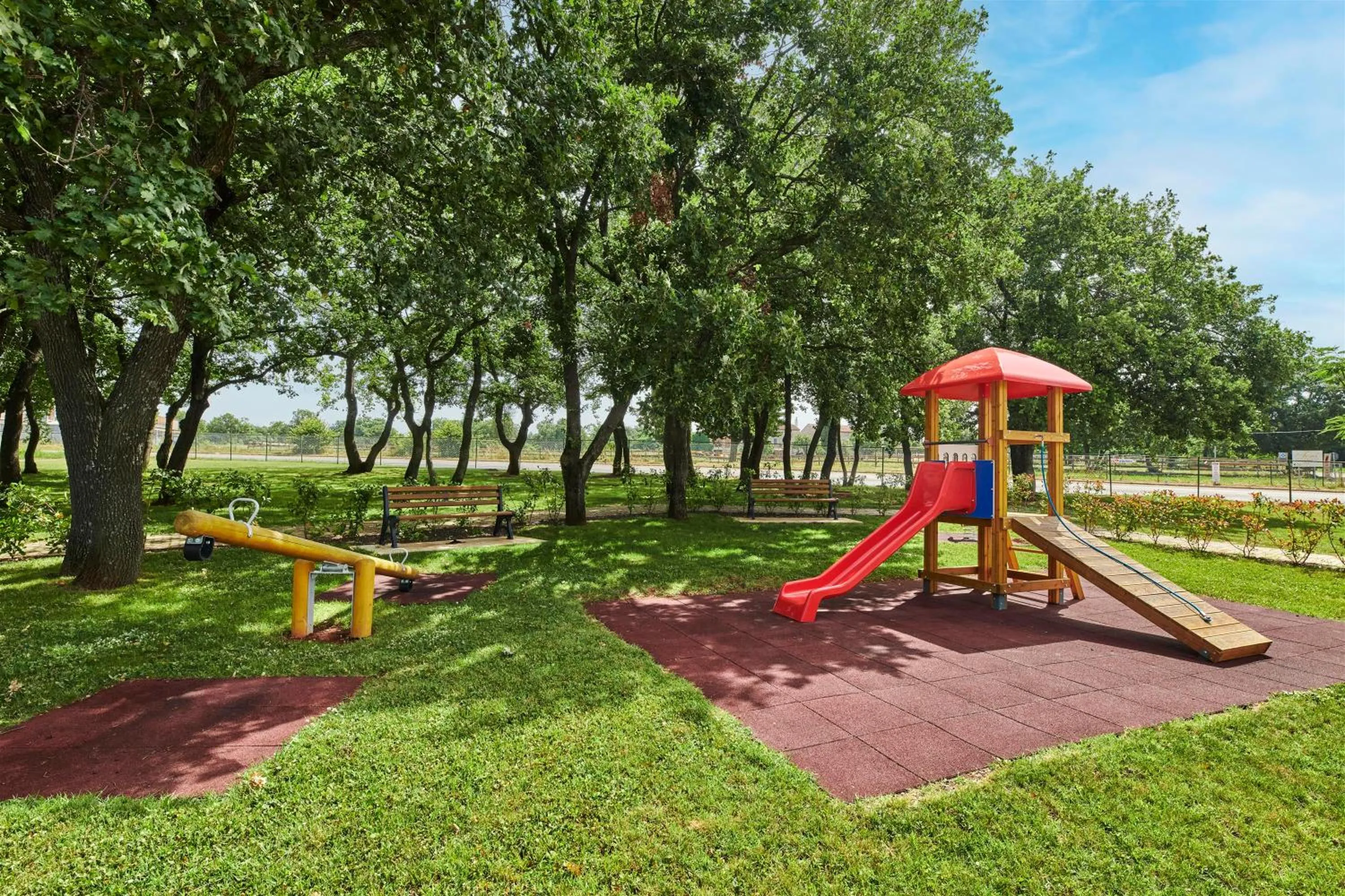 Children play ground in Apartments Polynesia Plava Laguna