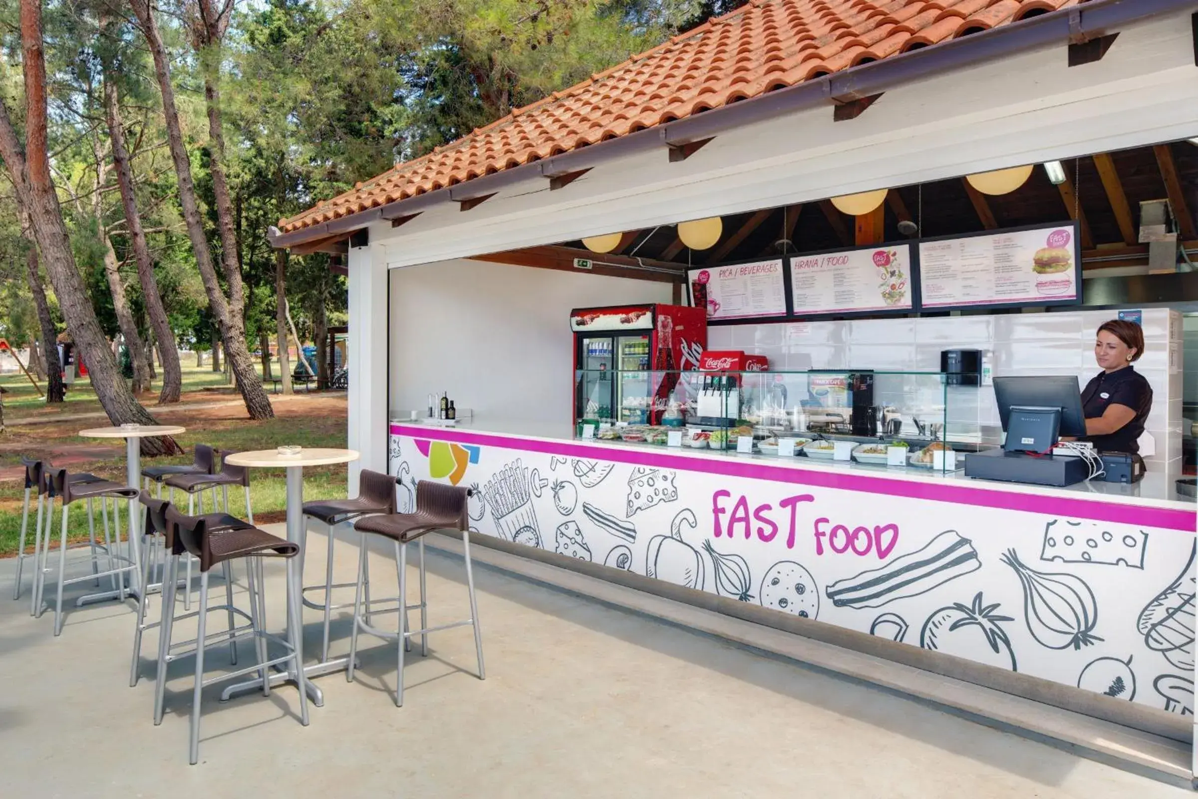 Restaurant/places to eat in Apartments Polynesia Plava Laguna Restaurant/places to eat in Apartments Polynesia Plava Laguna