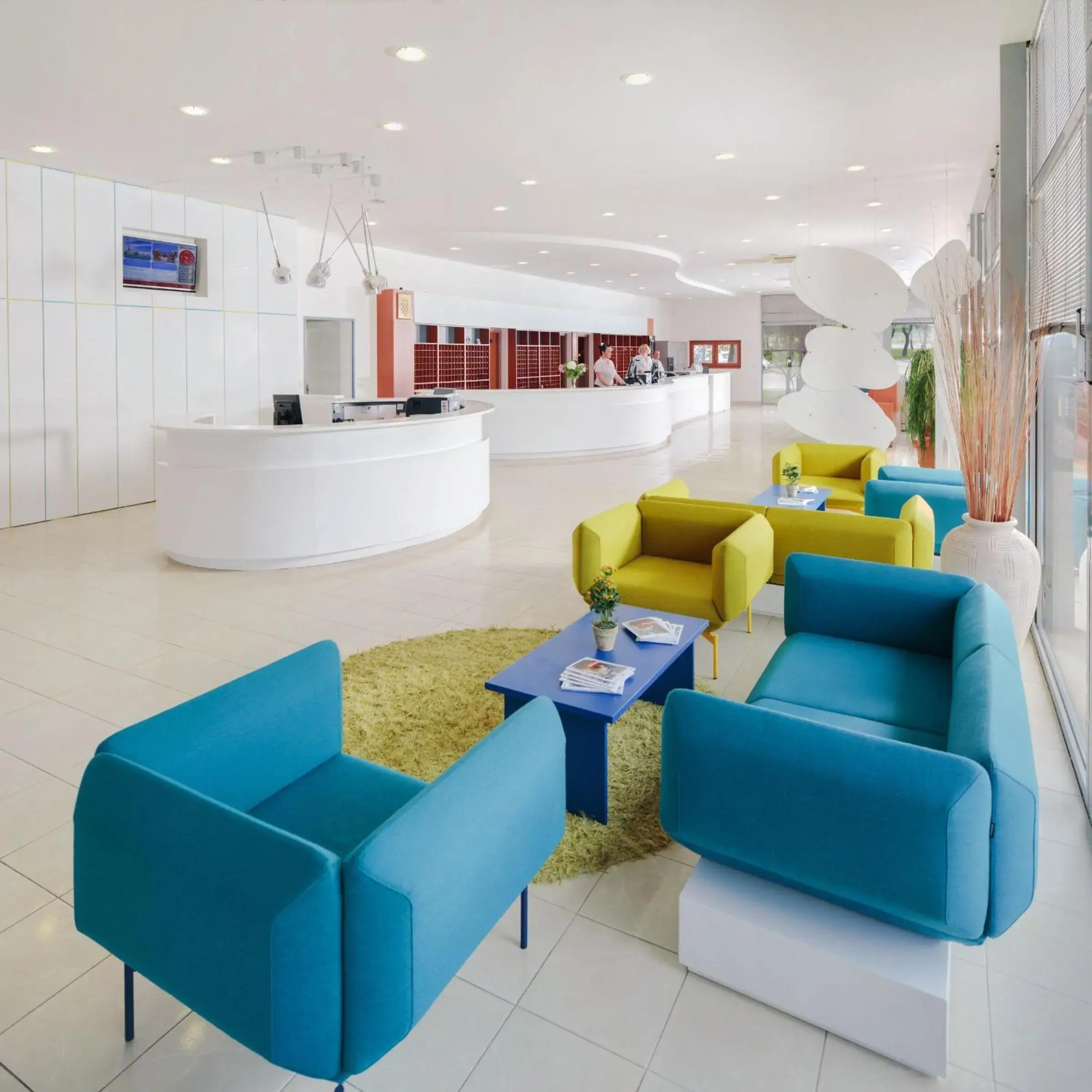 Lobby or reception in Apartments Polynesia Plava Laguna Lobby or reception in Apartments Polynesia Plava Laguna