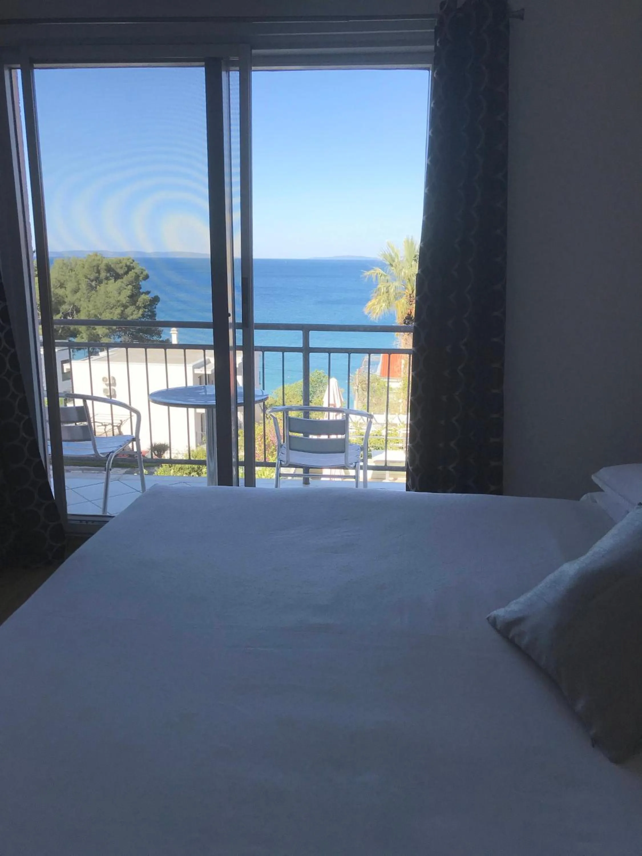 View (from property/room), Bed in Pink Inn