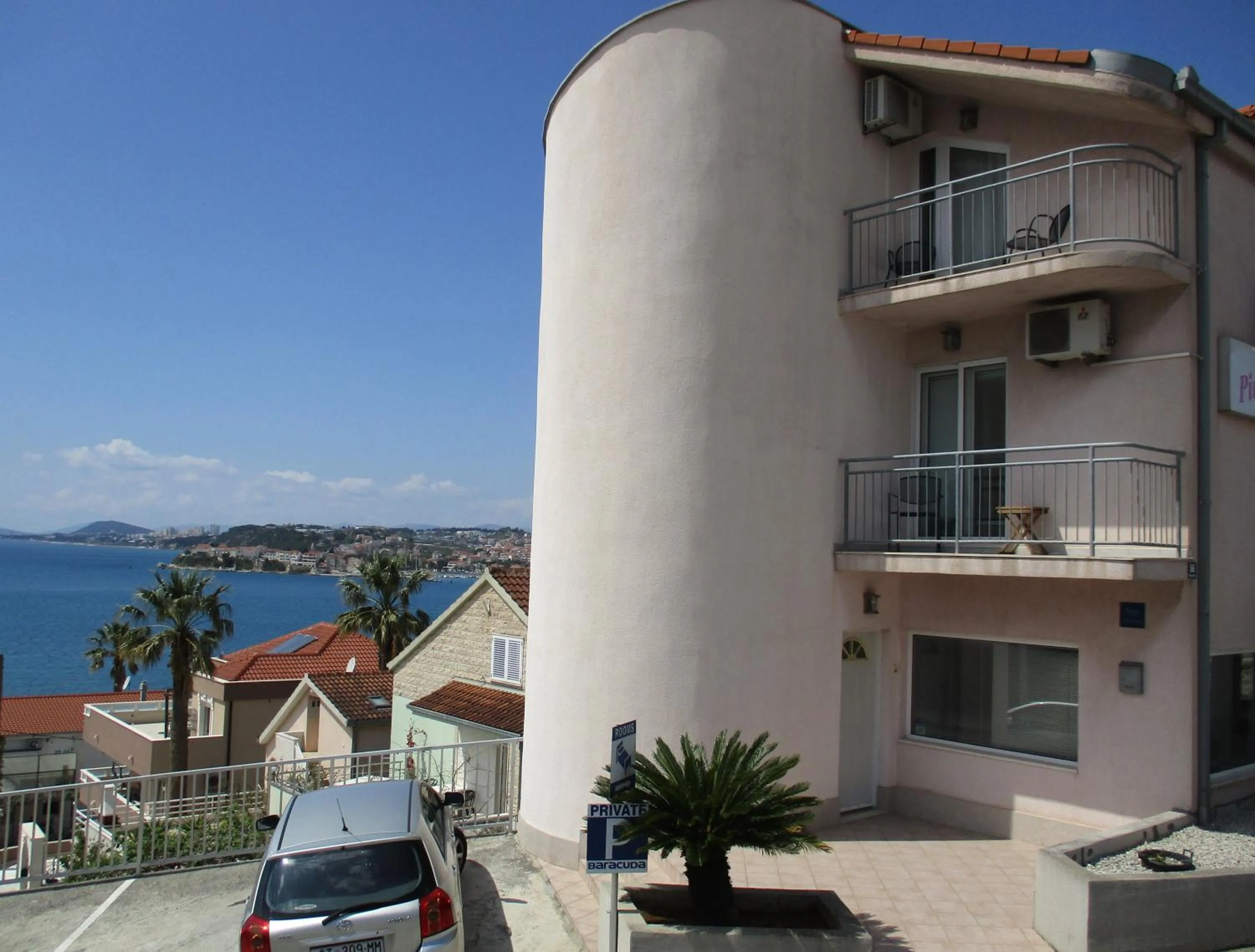 Property building in Pink Inn