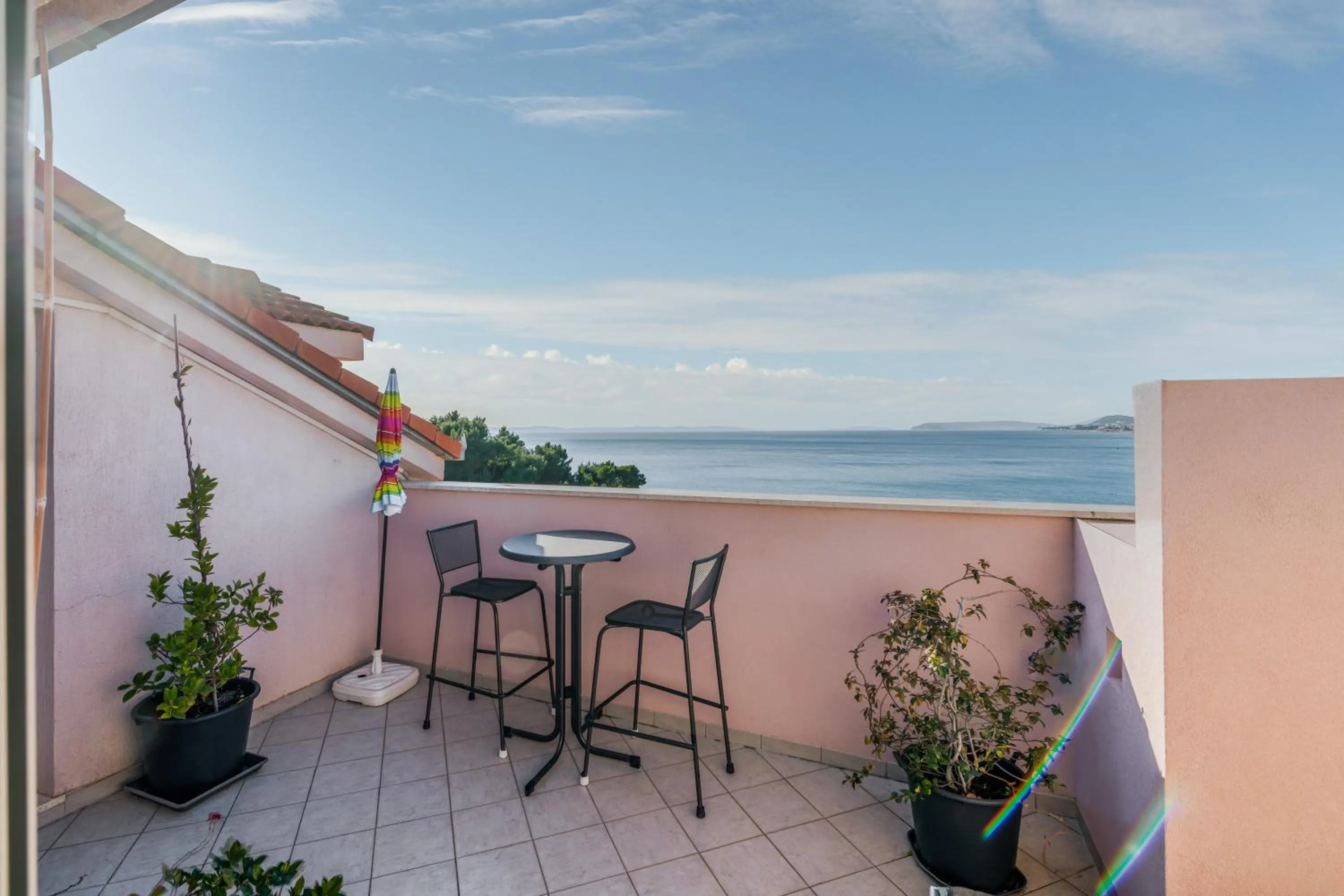 Balcony/Terrace in Pink Inn