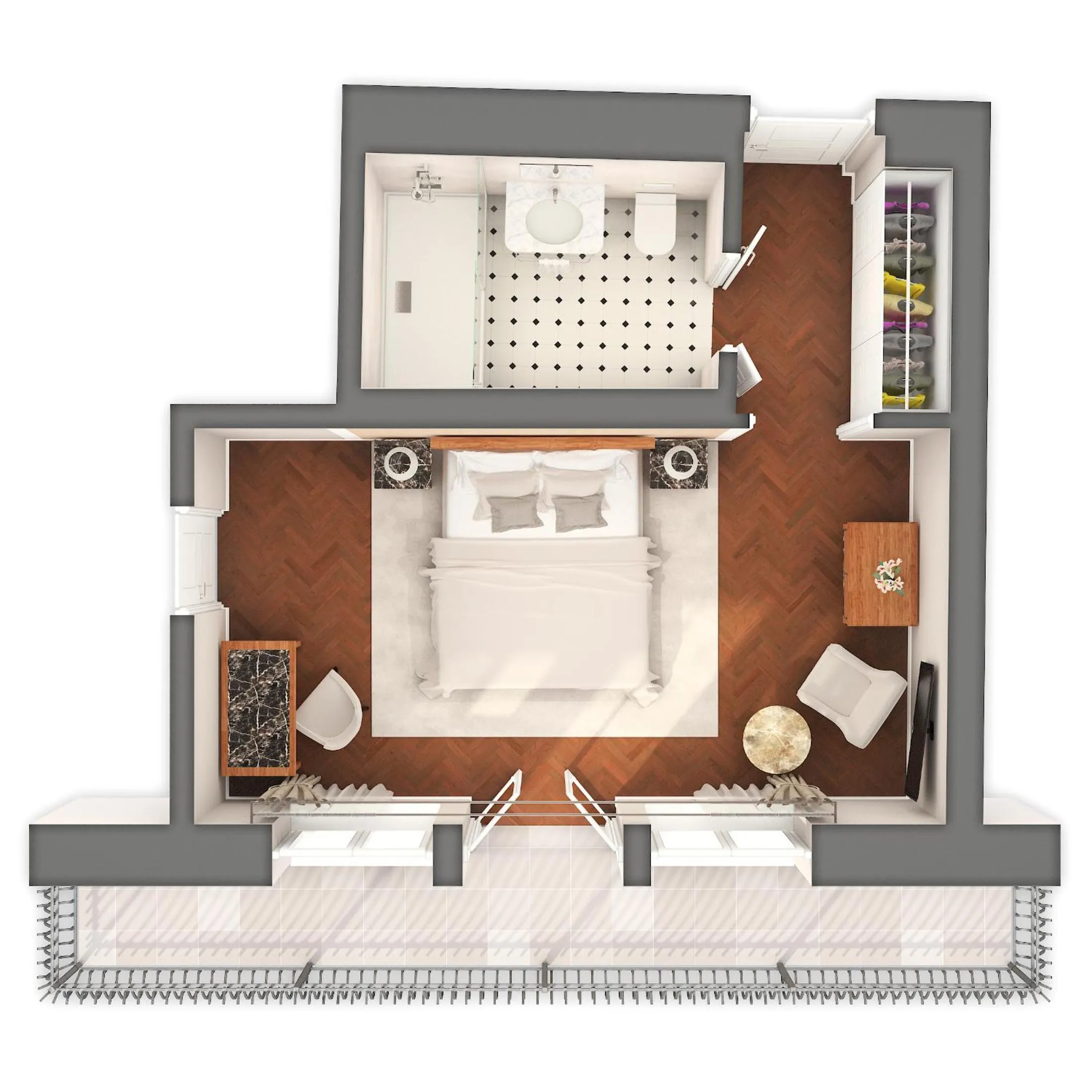 Floor plan in Amadria Park Hotel Milenij